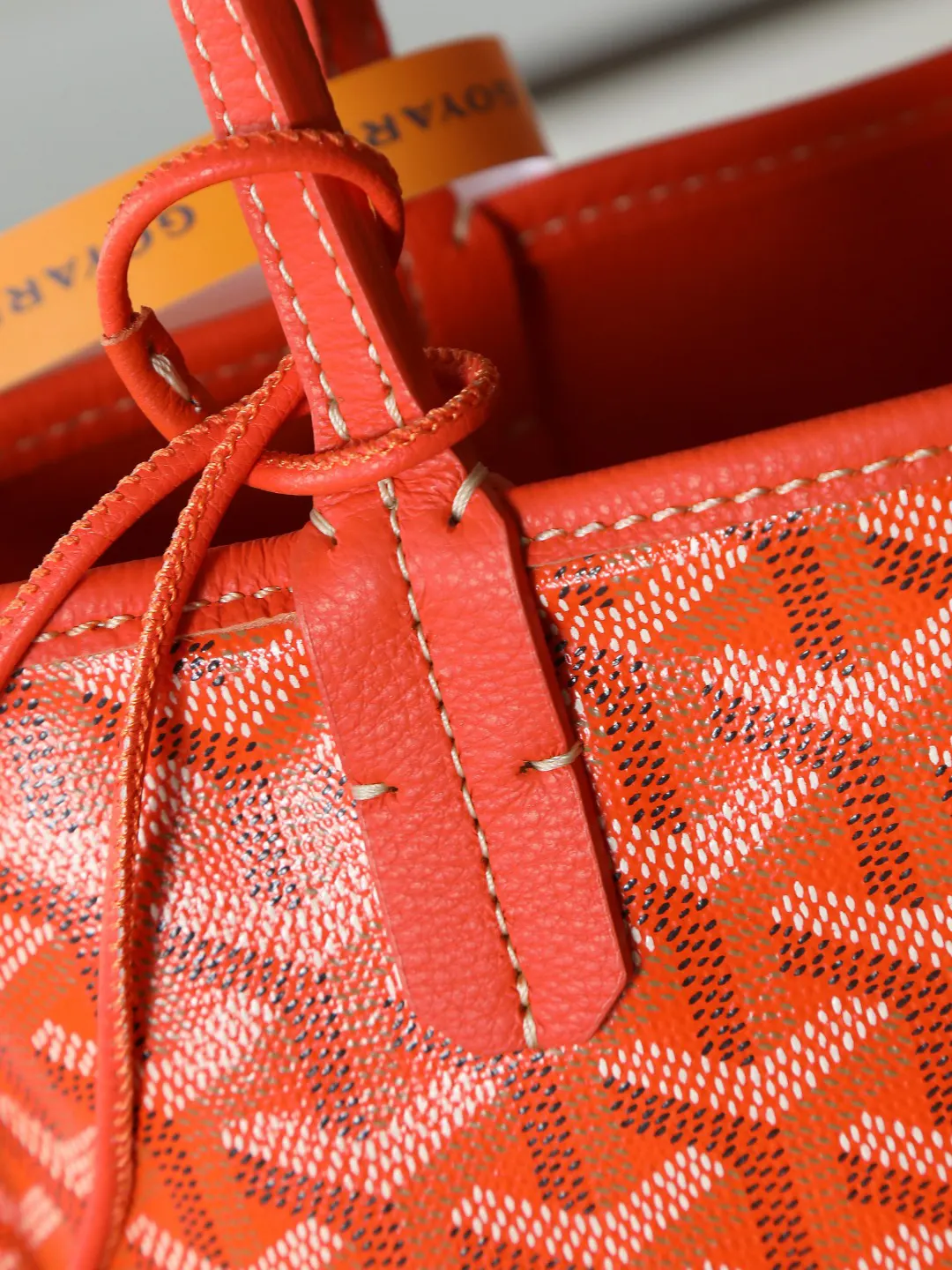 Goyard 灰色 小牛皮 手提包 通勤手提款