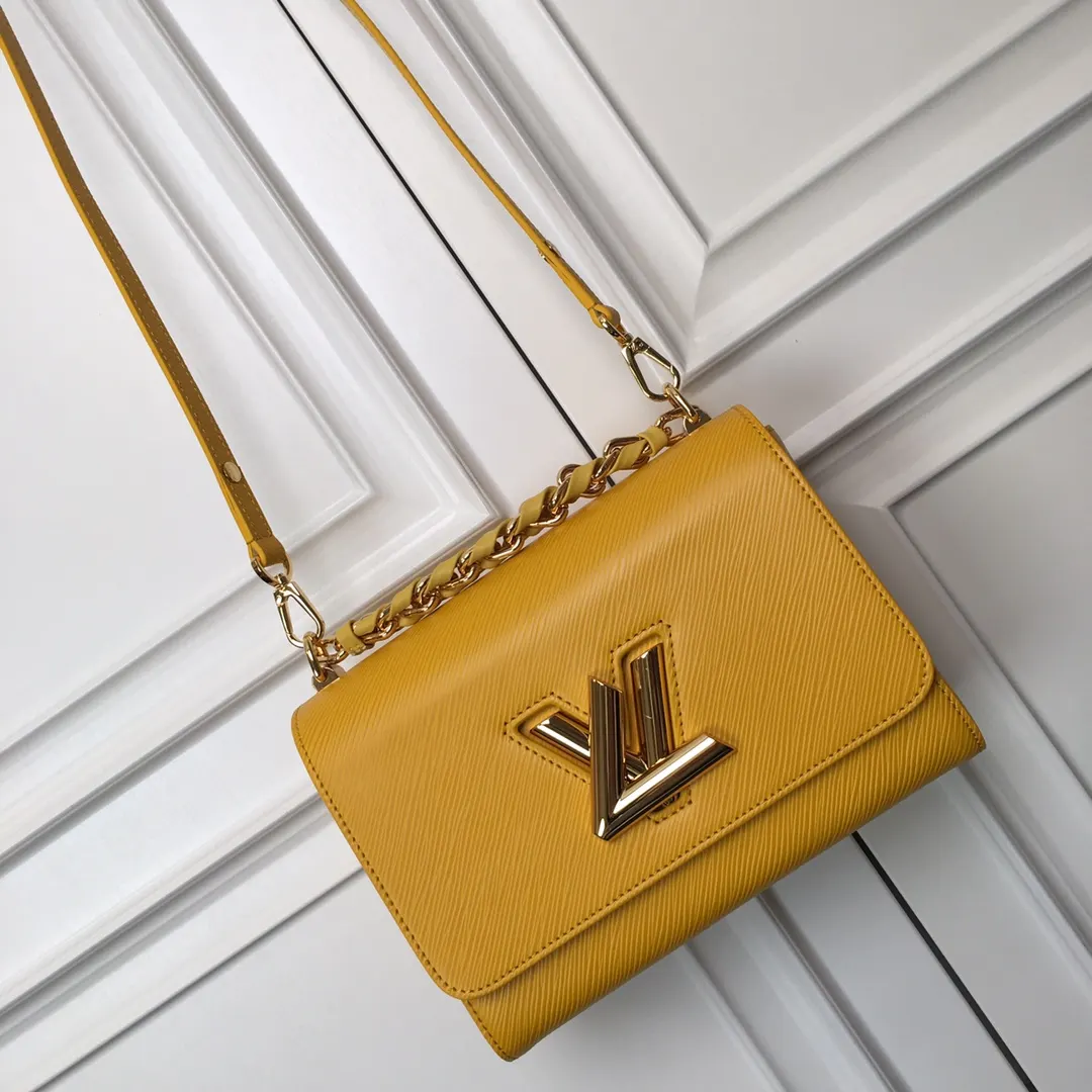Louis Vuitton Yellow Chain Bag