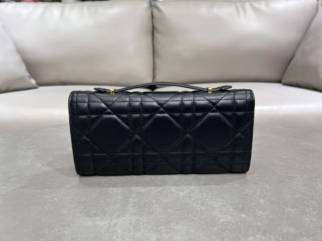 Black Gold Clutch Bag