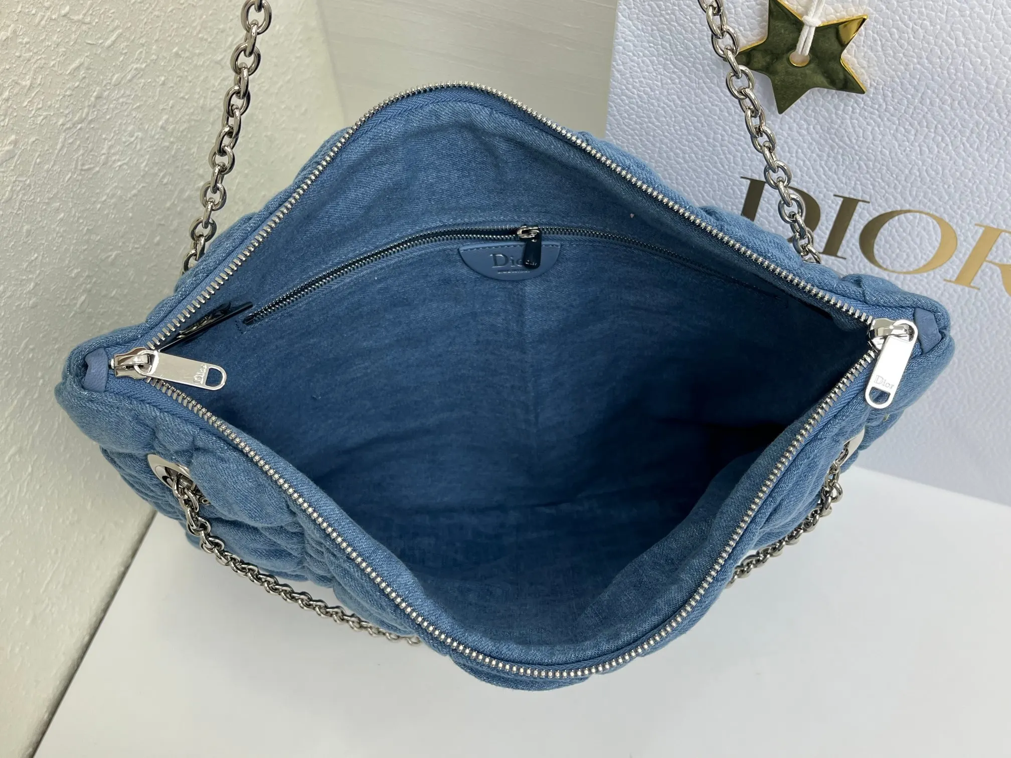 Dior Cannage Quilted Tote 藤格绗缝手 托特包 大容量托特款