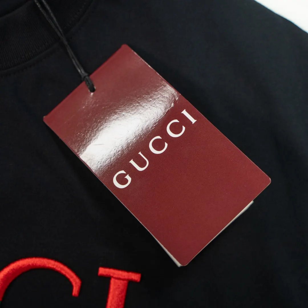 Gucci 刺绣 短袖T恤