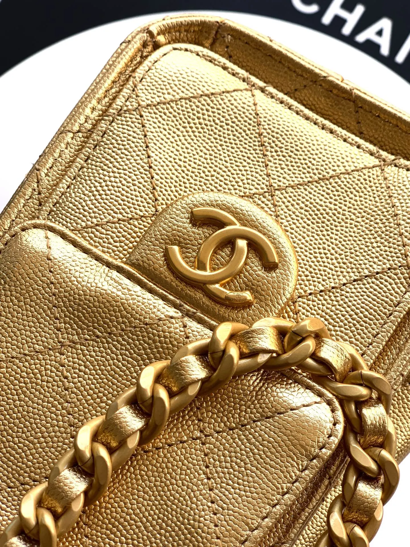Gold Chain Bag