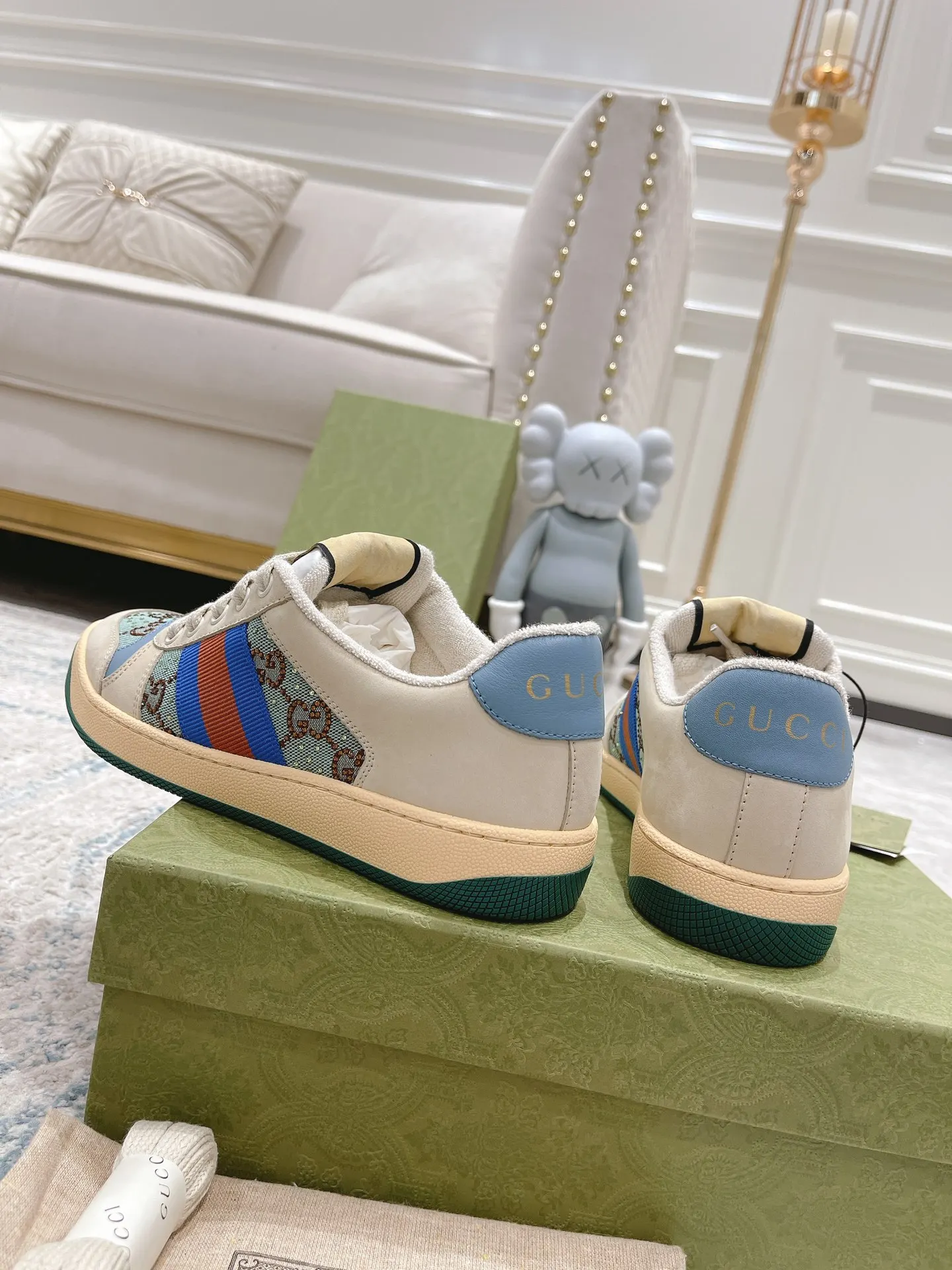 Gucci Logo休闲运动鞋