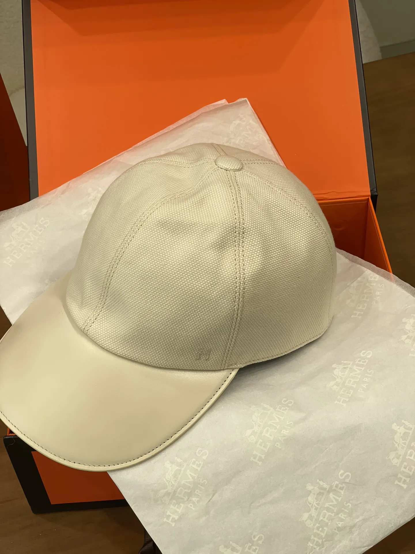 Hermès 皮革 帽子