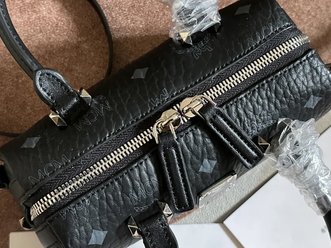 Black Fashion Item Travel Leather