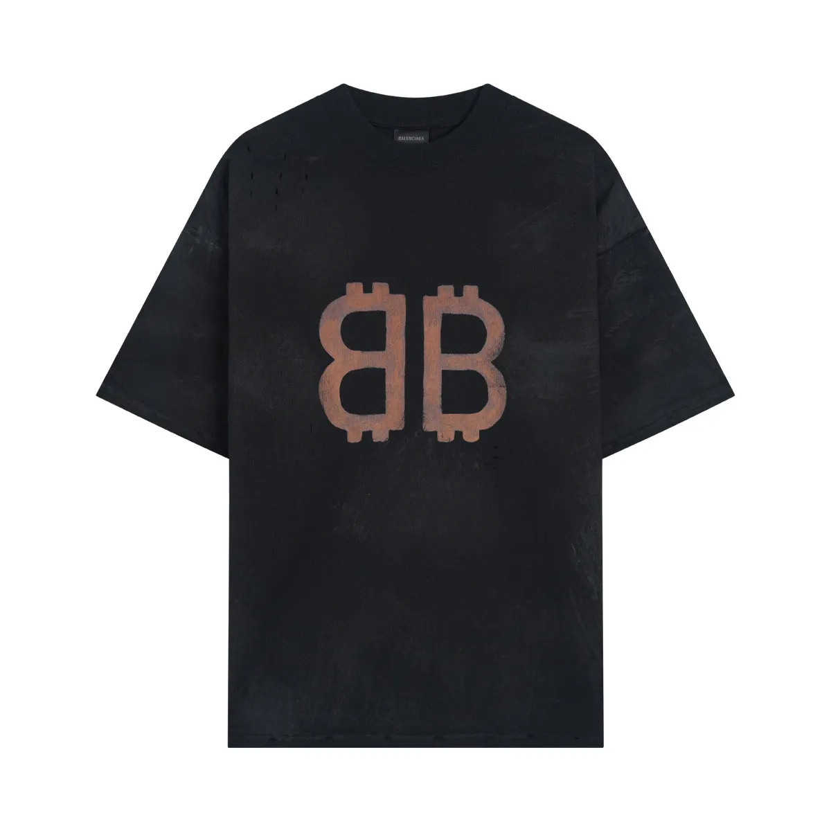 Balenciaga 黑色 短袖T恤