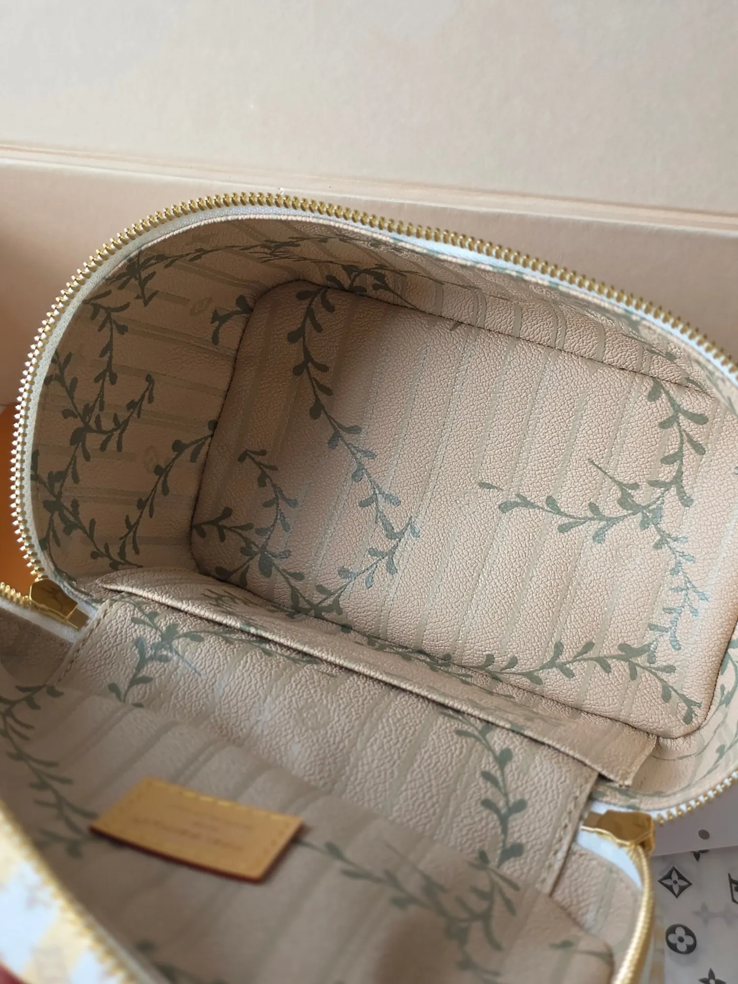 LV 帆布 化妝包 便携收納款
