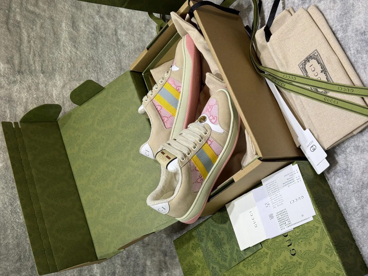 Gucci Logo休闲运动鞋