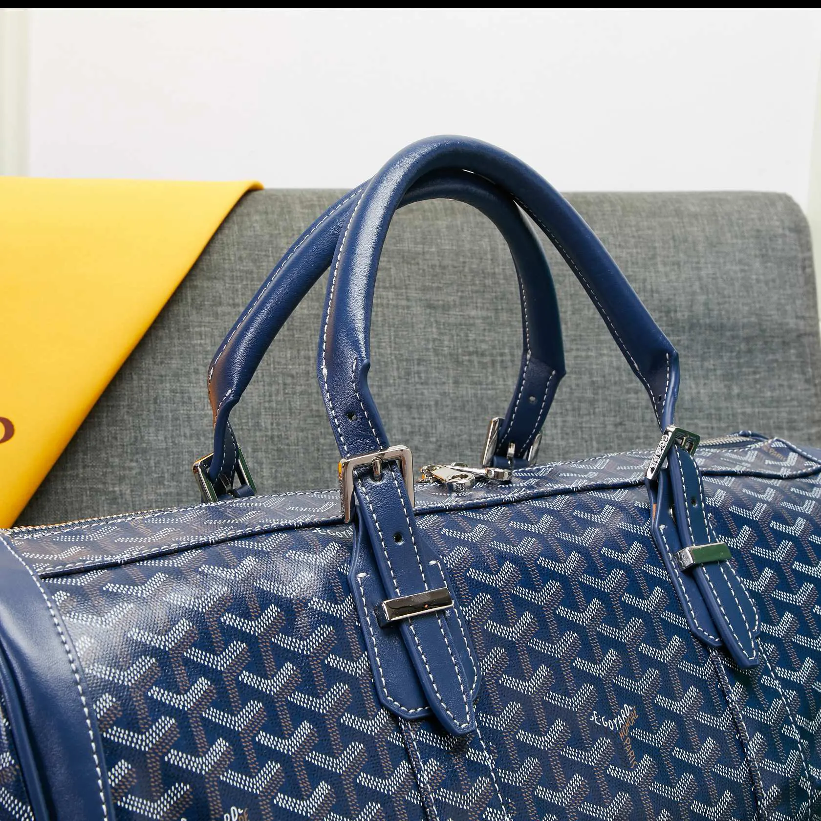 Goyard 吴亦凡同款包男女同款口袋GY戈雅旅行袋手提單肩短 大容量旅行款