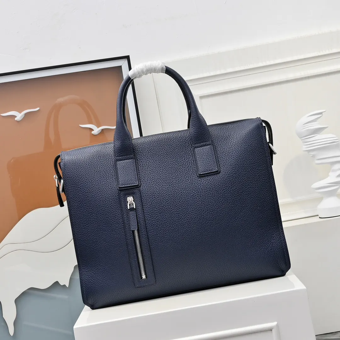 Hermes Briefcase Business Commuter Leather