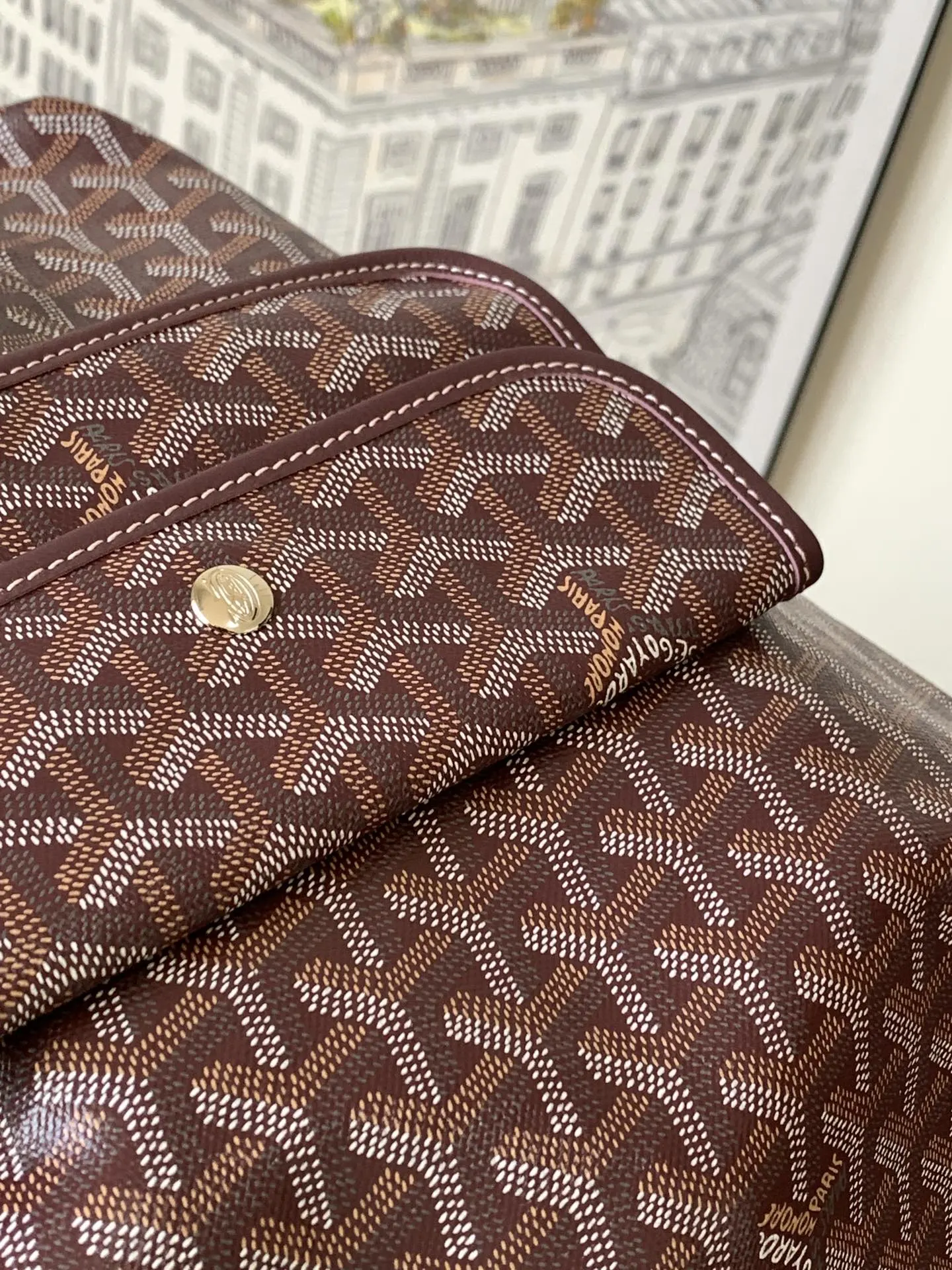 Goyard Hobo 牙 枣红 Bohème 腋下包 复古腋下背款