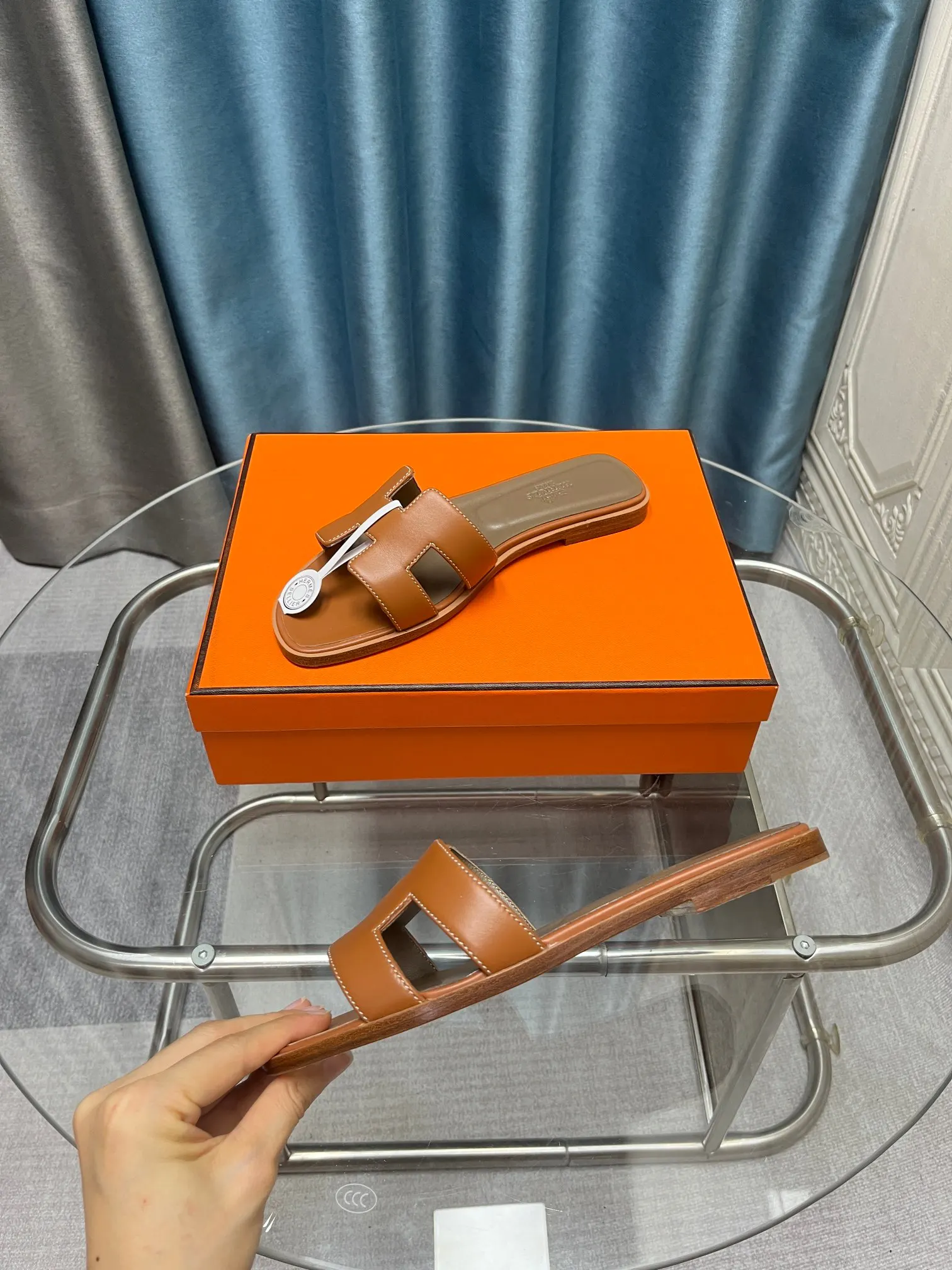 Hermès Oran 拖鞋 舒适