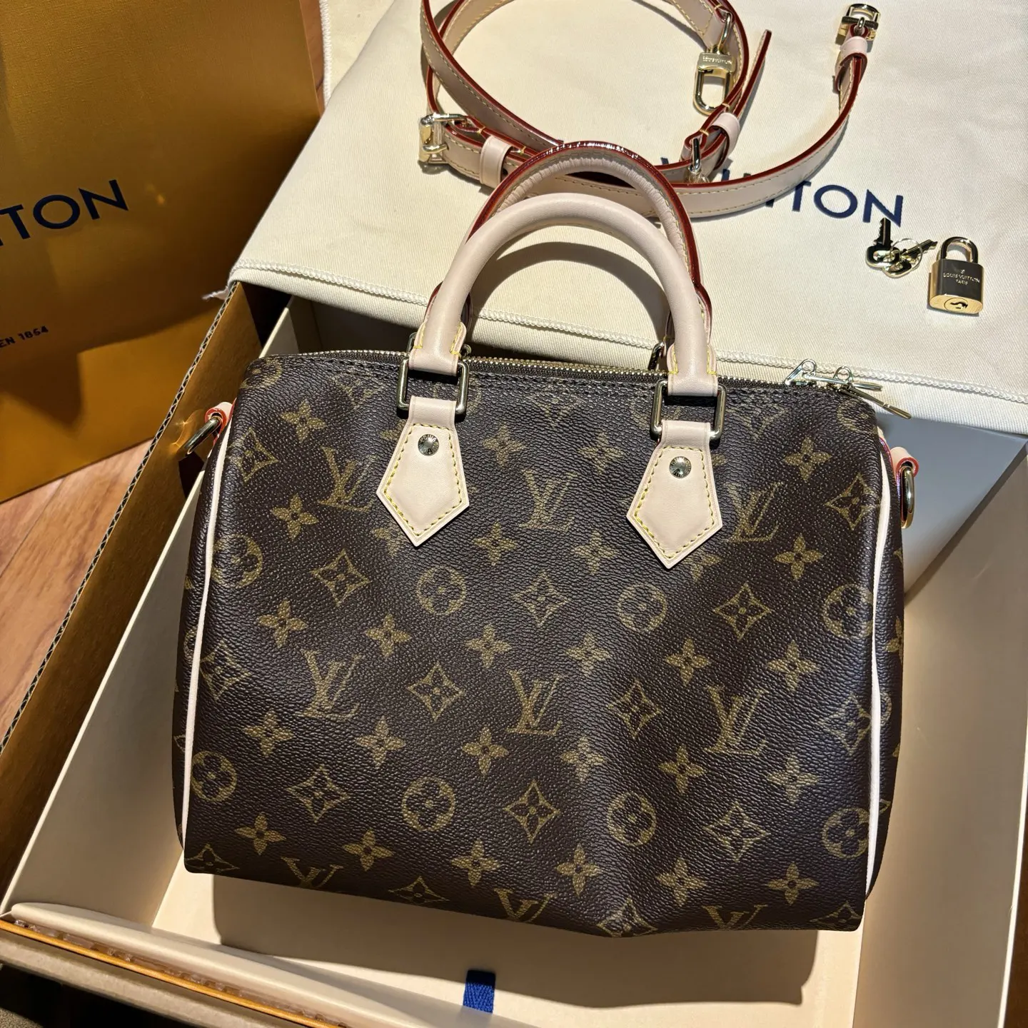 Monogram Top Handle Bag Commuter