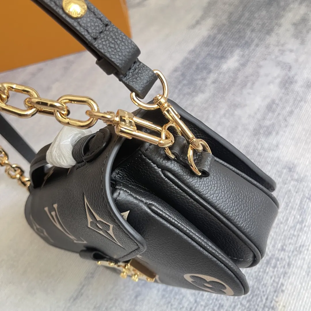 Black Chain Bag Leather