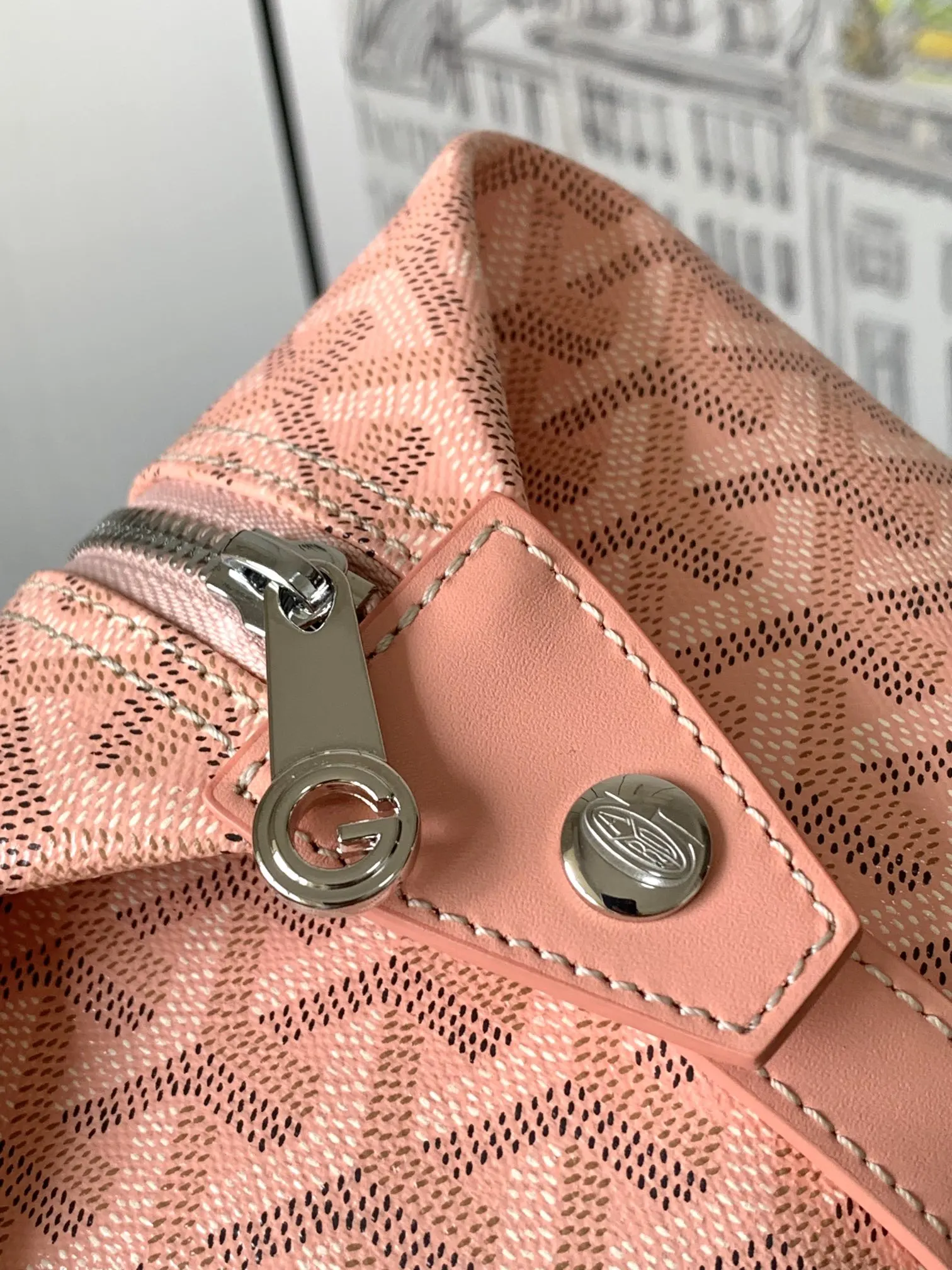 Goyard 粉色 旅行袋 大容量旅行款