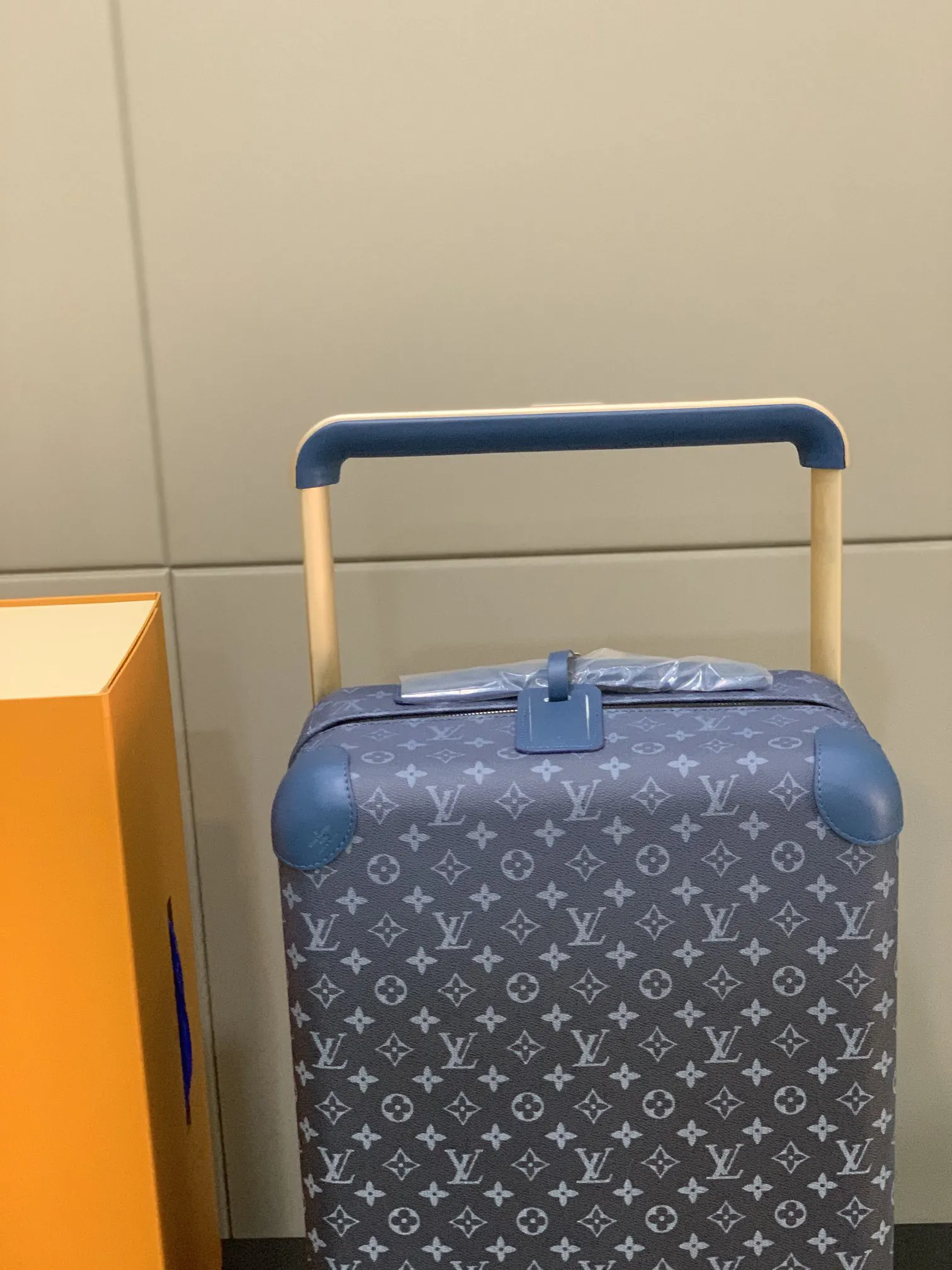 驴牌拉杆箱旅行箱 路易v 变色皮 海关锁 万向 行李箱 旅行拉杆款 輕便出行款