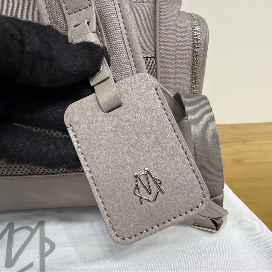 Beige Backpack