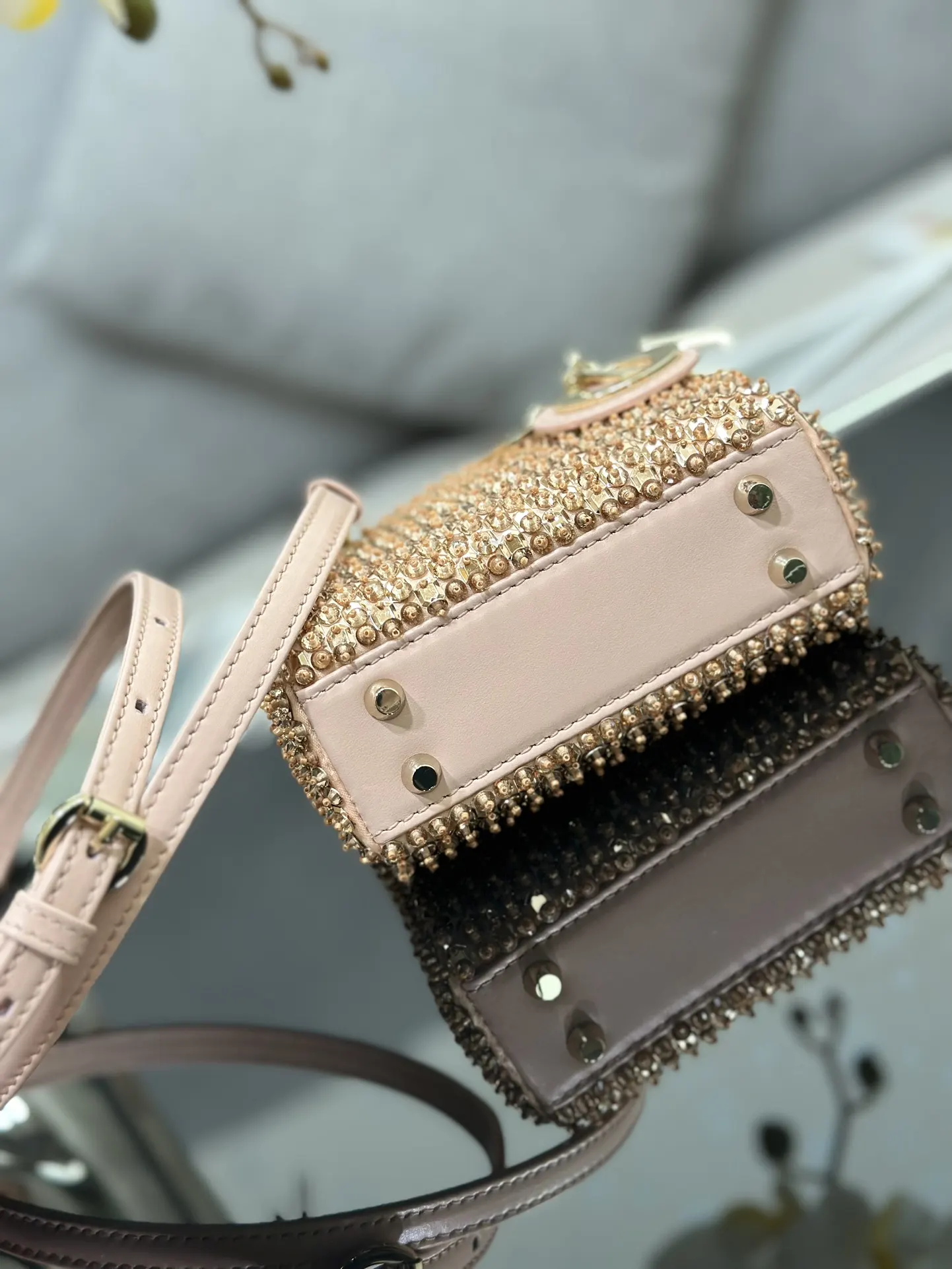 Dior Gold Chain Bag