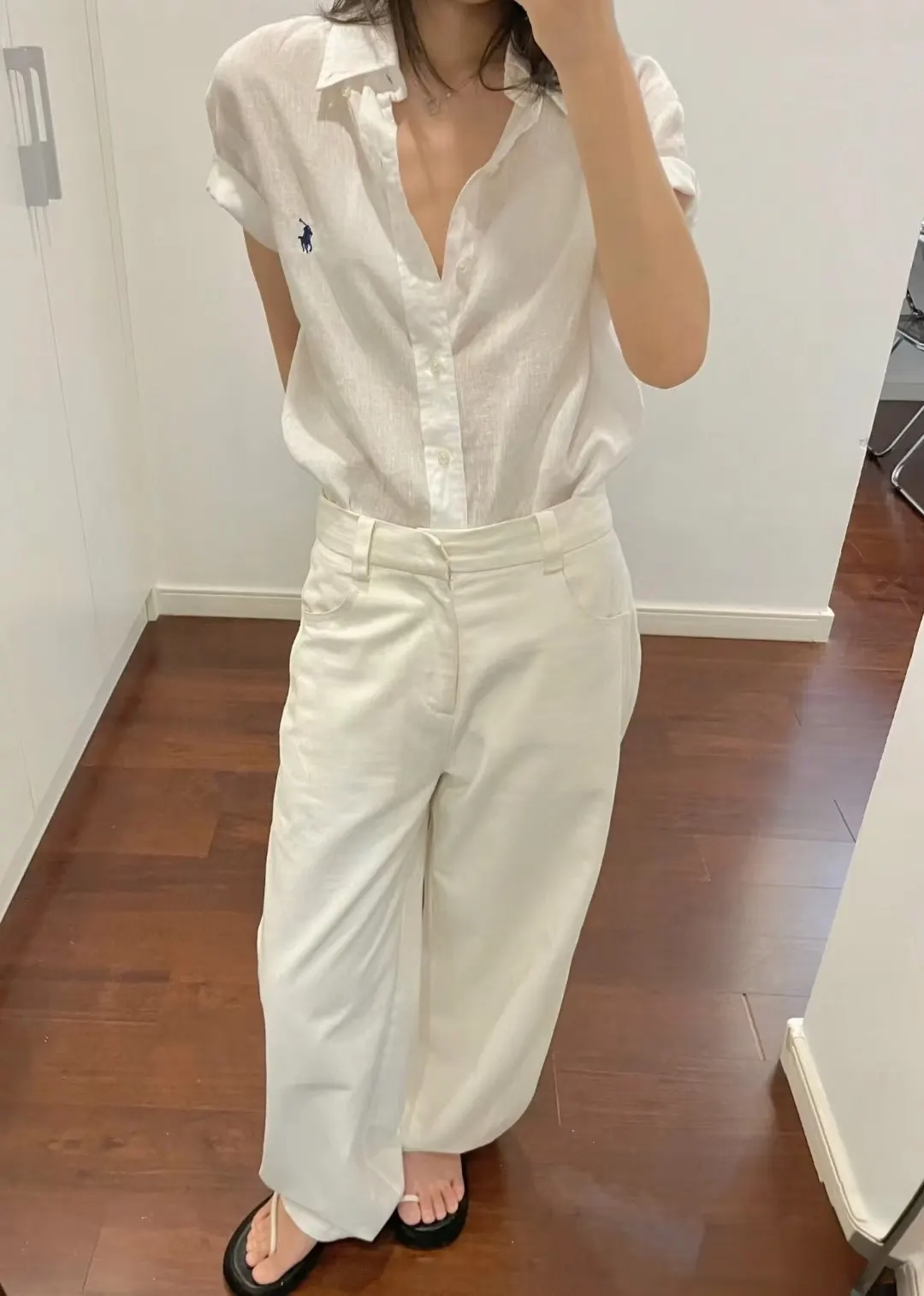 Ralph Lauren 水洗 衬衫 通勤百搭款