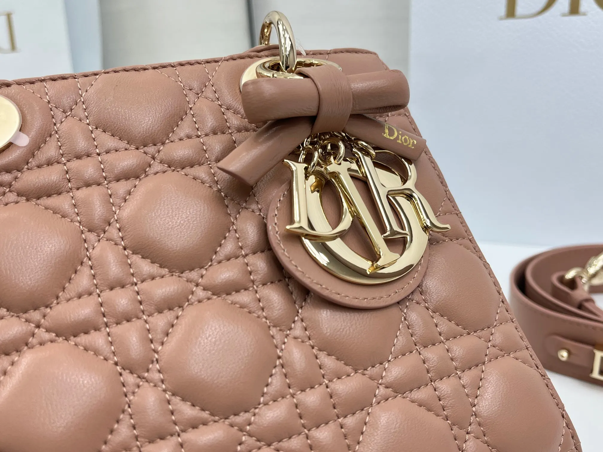 Dior My ABCDior 羊皮手袋 手提斜挎 复古