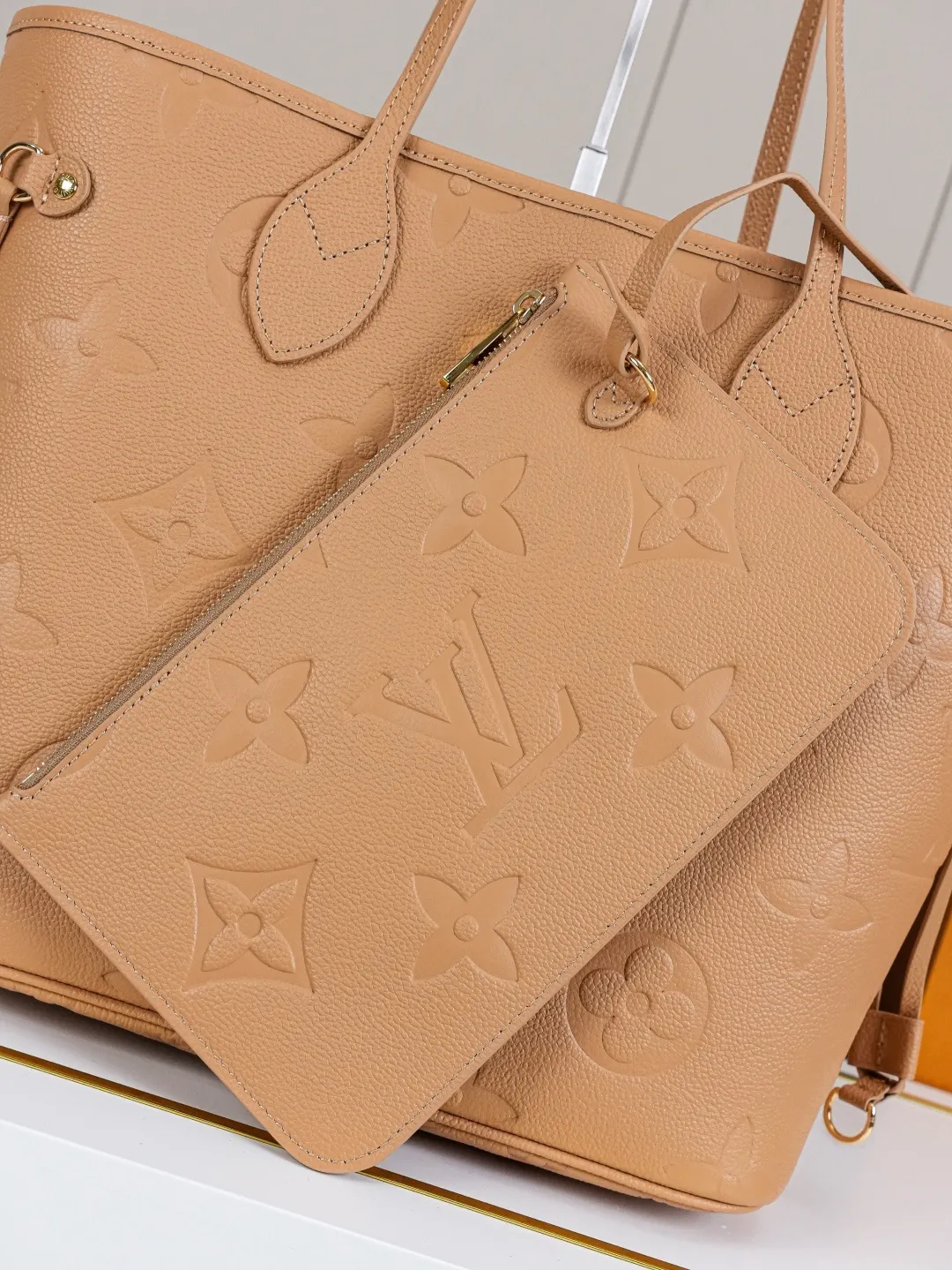 Neverfull 牛皮 托特包 大容量托特款