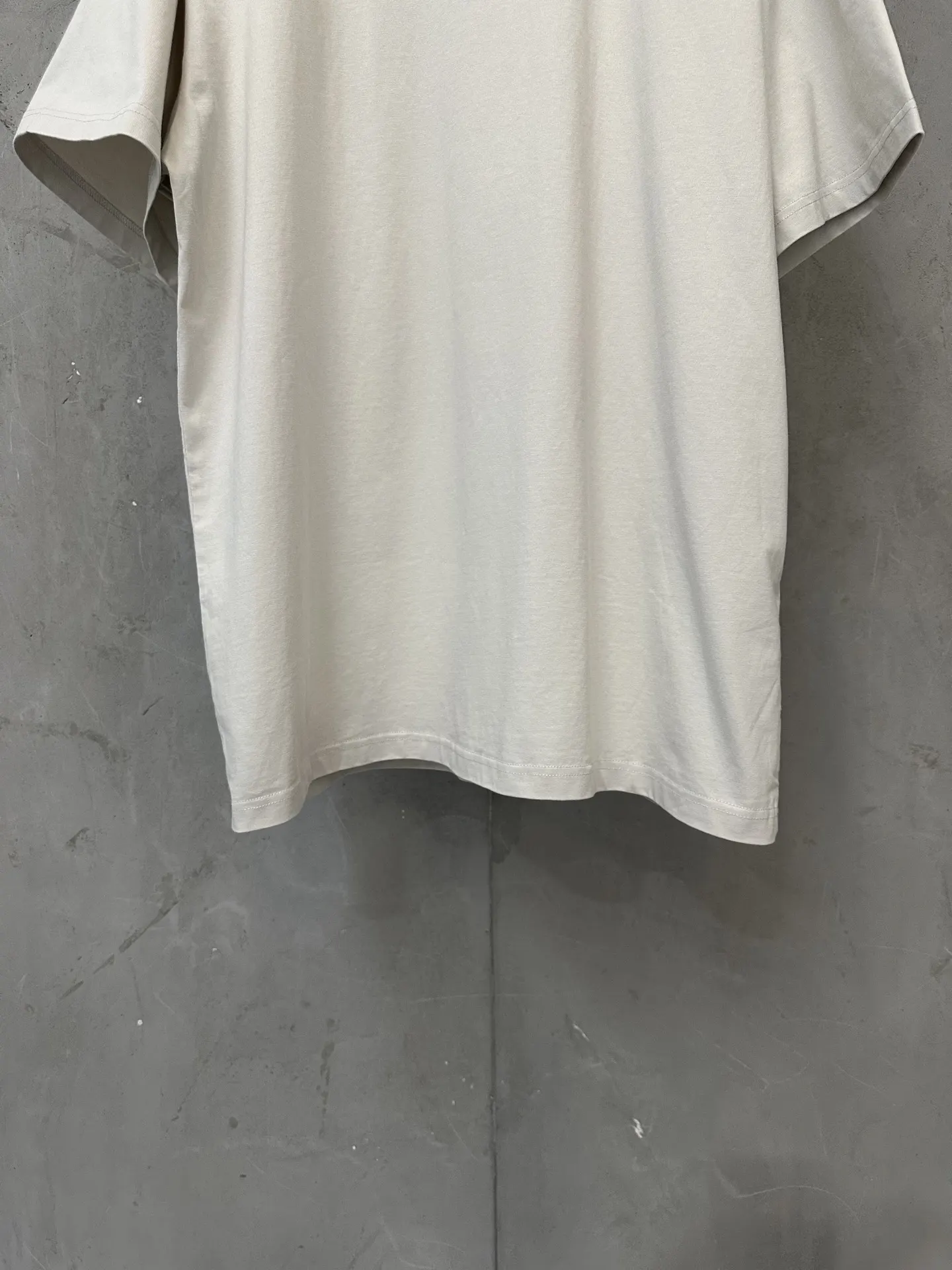 Balenciaga White Logo Short Sleeve T-Shirt Street