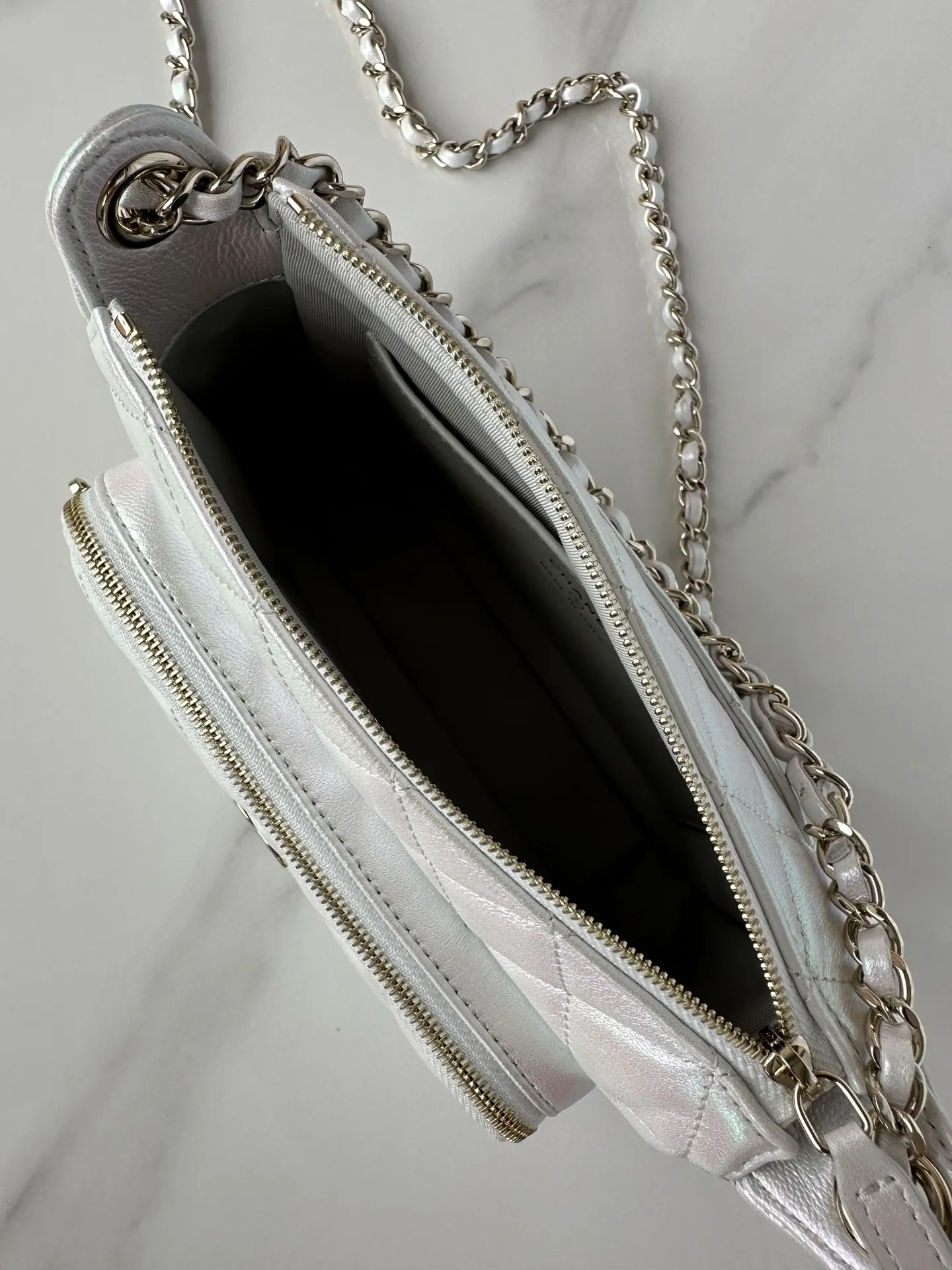 Chanel 羊皮 链条包