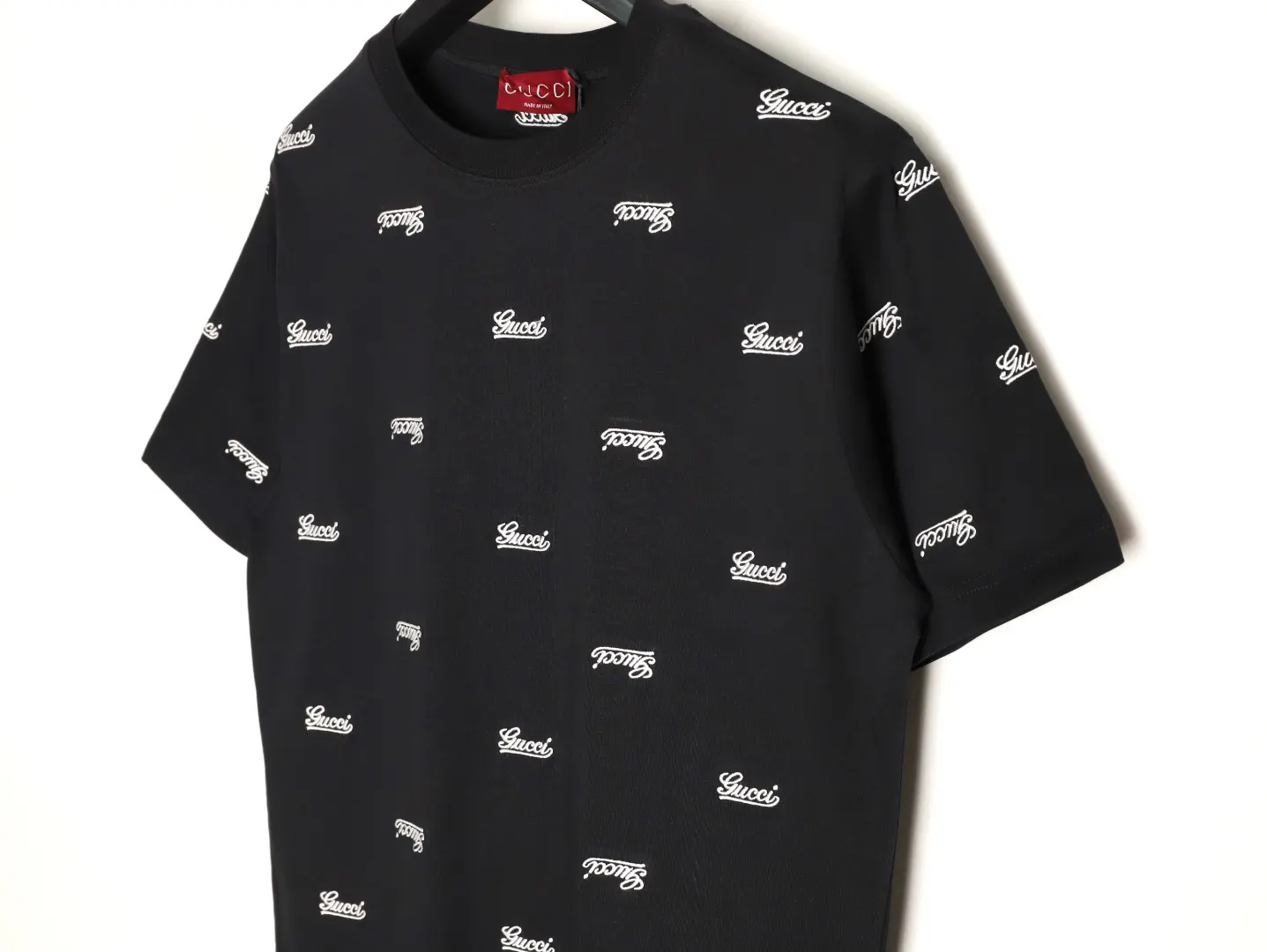 Gucci Logo Embroidered T-Shirt