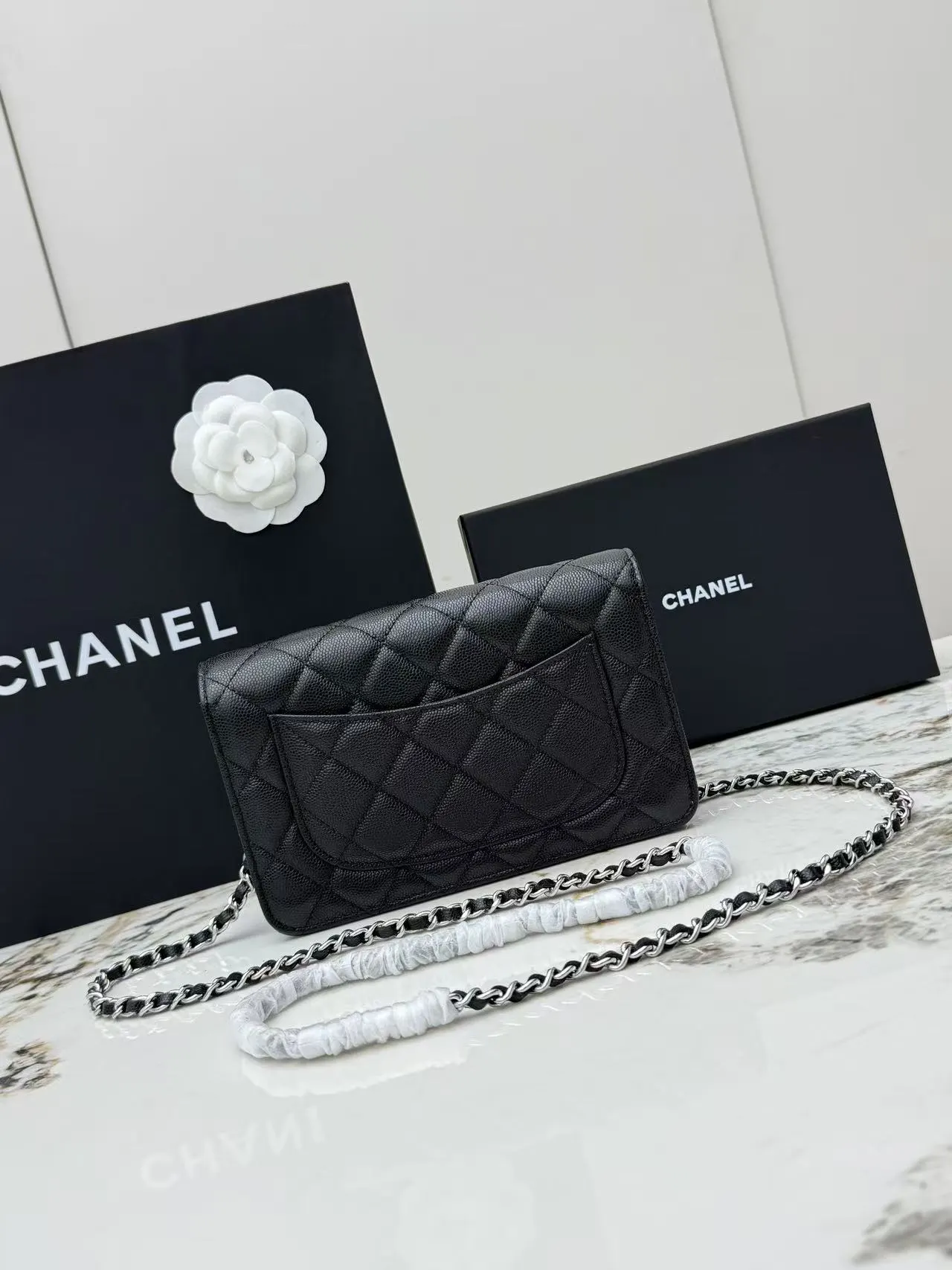 Chanel Chain Bag Leather