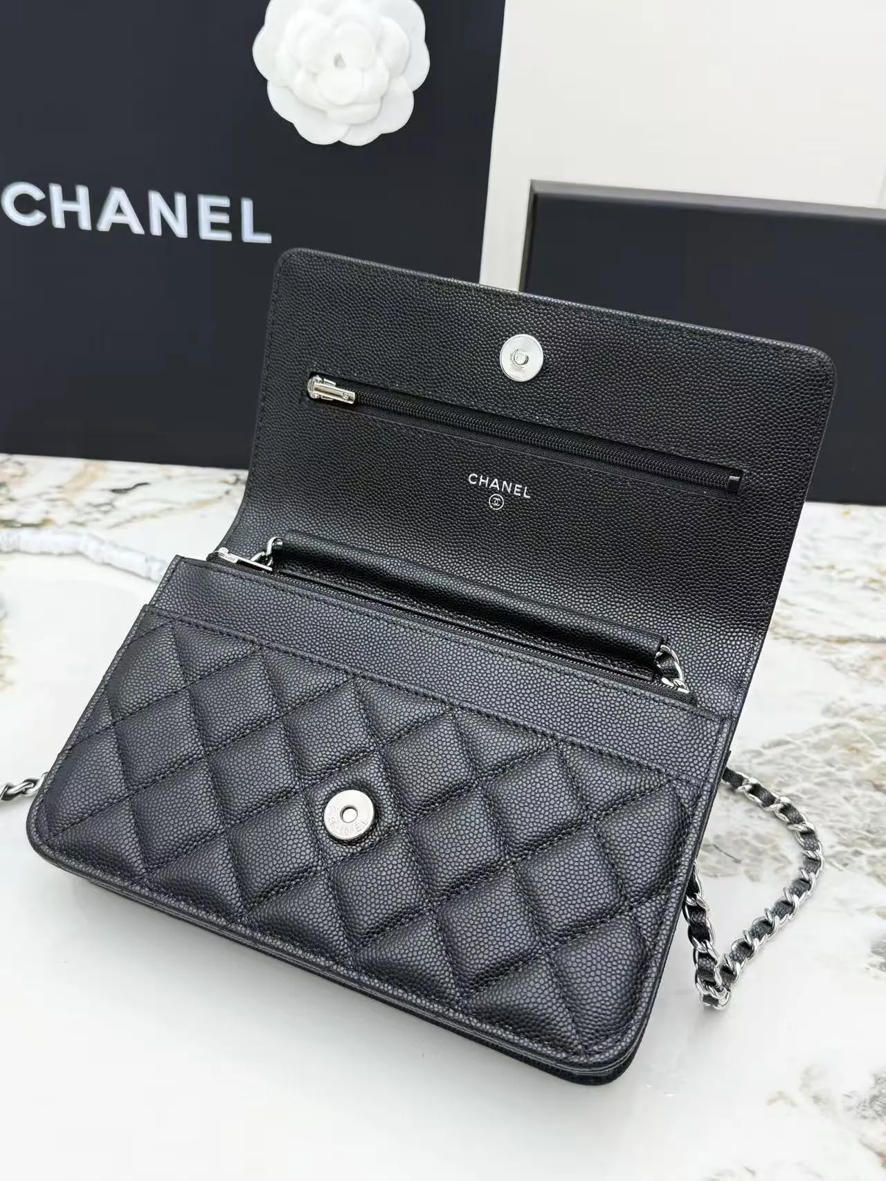 Chanel Chain Bag Leather