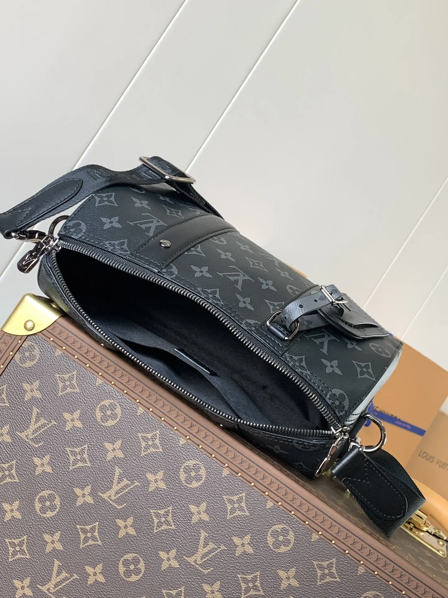 LV 黑色压纹旅行包 通勤款｜ORBUYBAG 岚奢包高端时尚精品