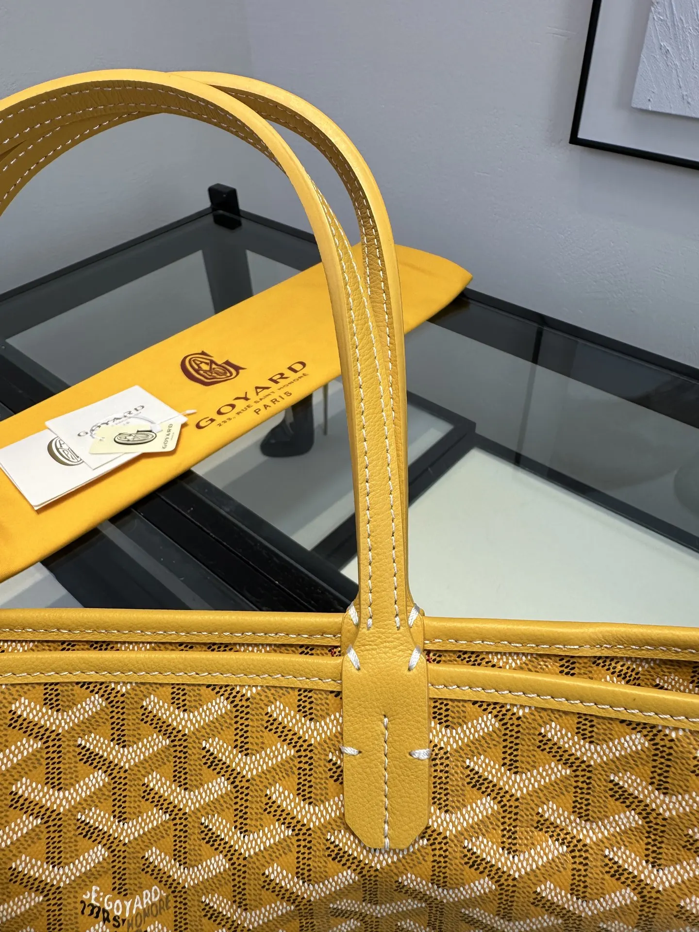 Goyard Hobo 黃色 托特包 大容量托特款(數字9) Goyard Hobo 黃色 托特包 大容量托特款(數字9)
