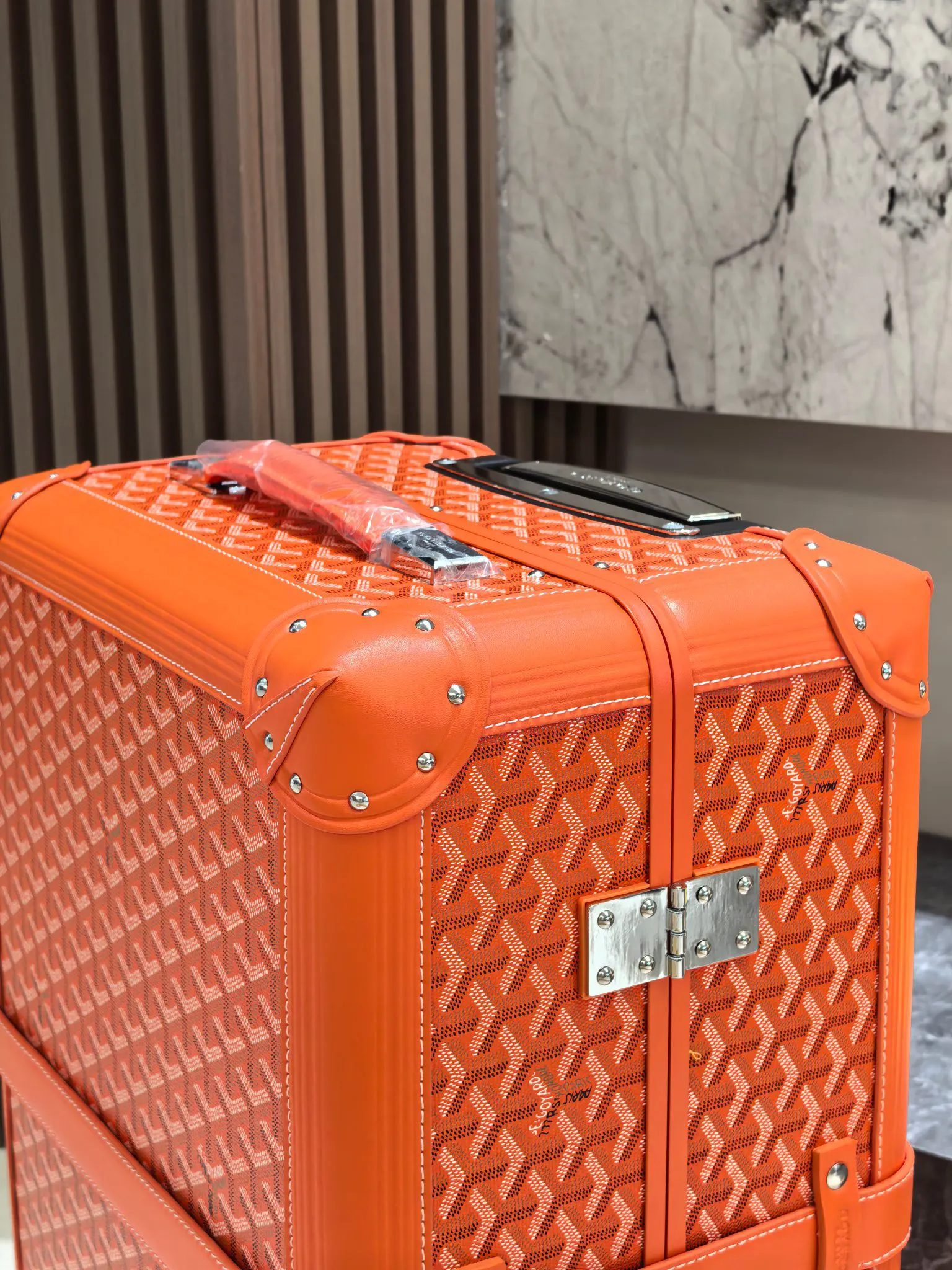 Goyard 戈雅 寸登机箱 全手工精心打造 行李箱 旅行拉杆款 轻便出行款