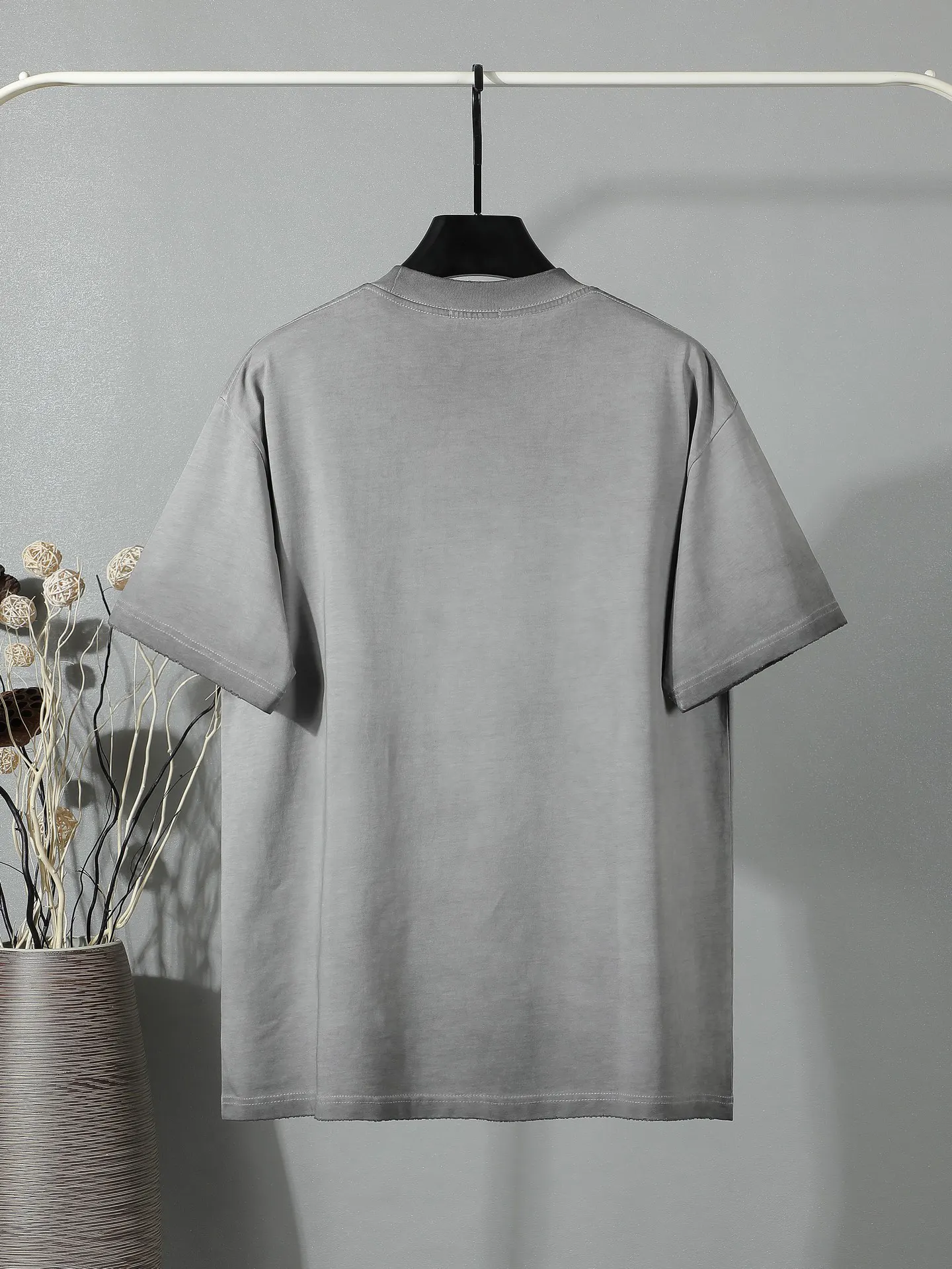 Balenciaga 26Ss Logo Letter Short Sleeve T-Shirt Street
