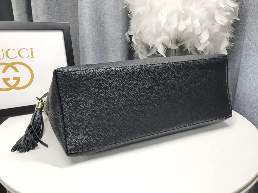 Black Chain Bag Leather