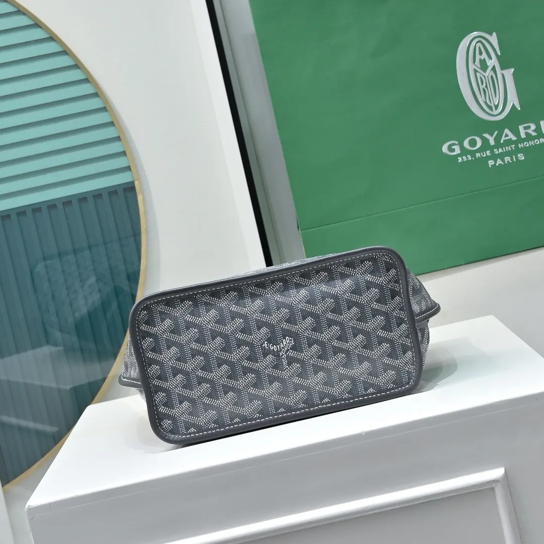 Goyard 牛皮 高 戈雅双面mini 王菲同款购物袋 头层牛皮 托特包 大容量托特款
