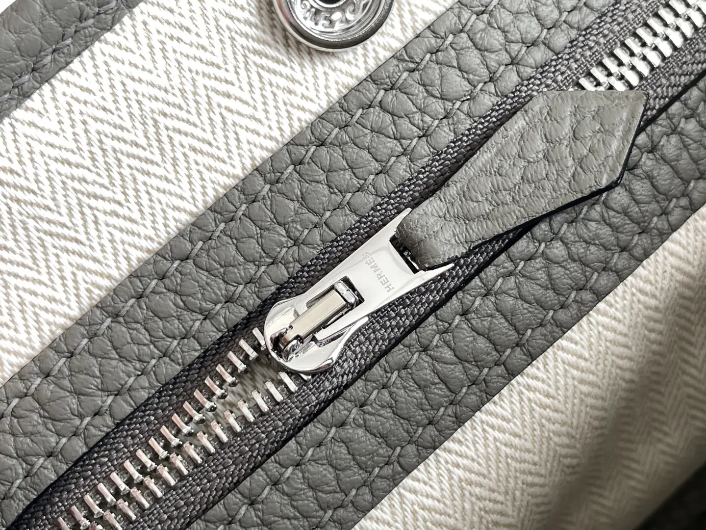 Hermès Garden Party 拼色 Togo牛皮 托特包 10cm