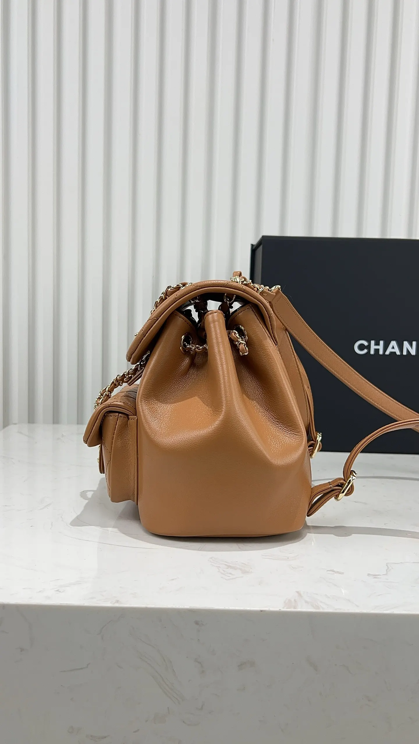 Chanel Backpack Leather