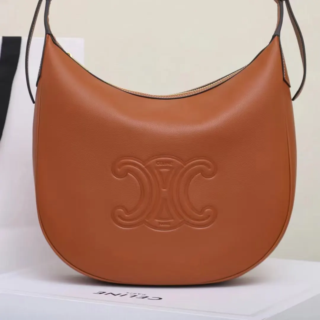 Hobo Shoulder Bag Vintage Leather