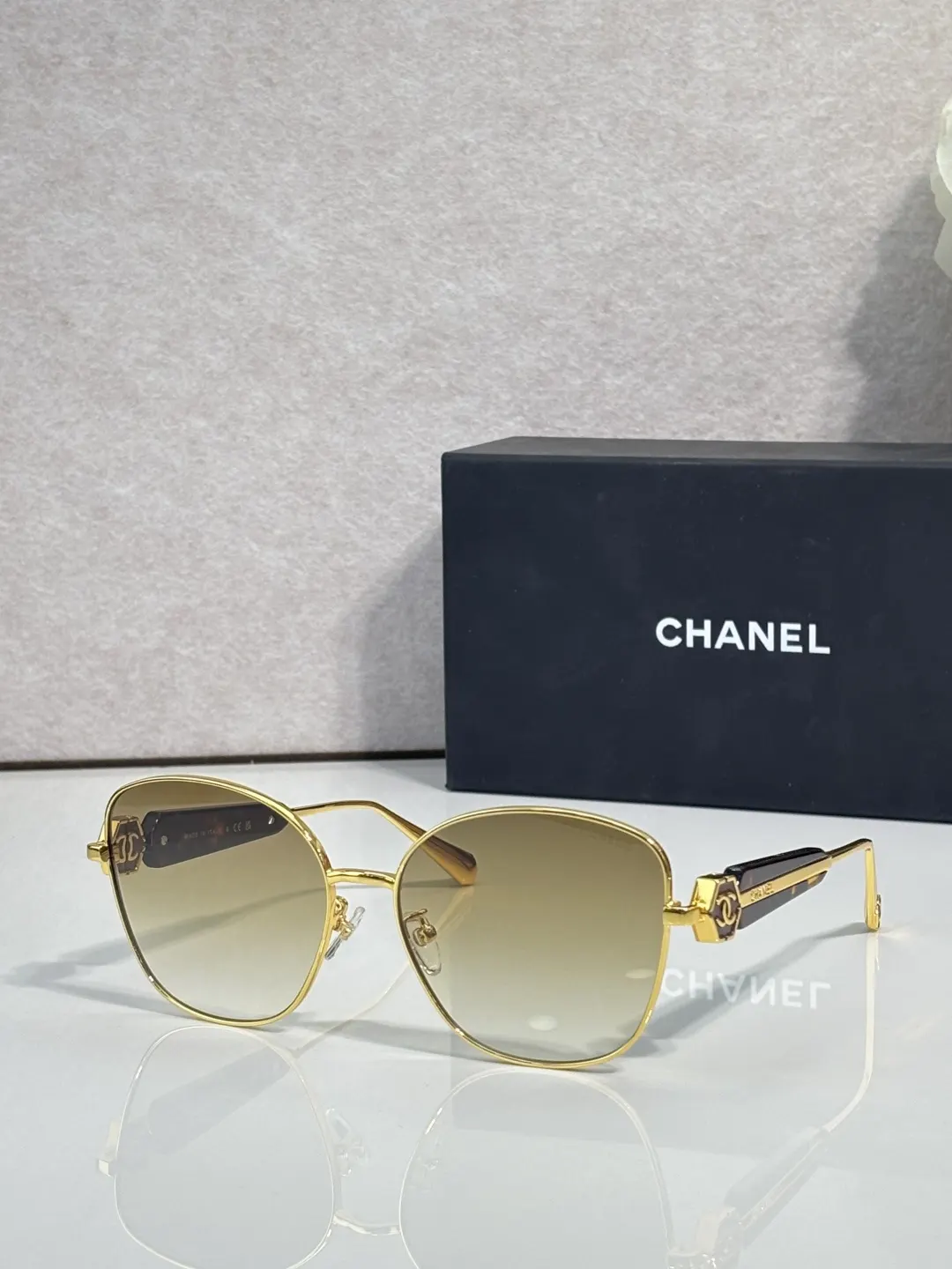 Chanel 墨镜 時尚防晒 太陽鏡