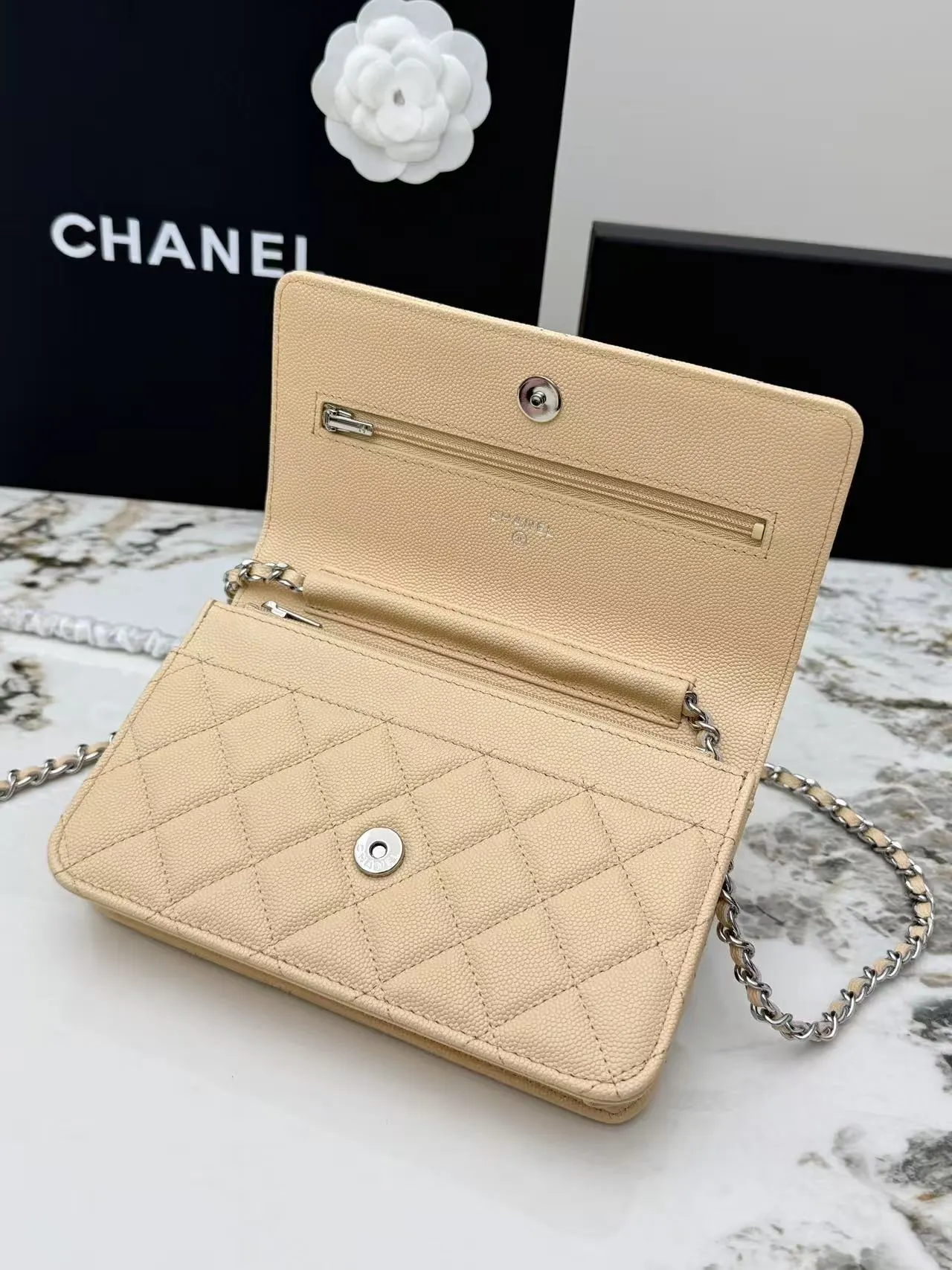 Chanel Chain Bag Leather