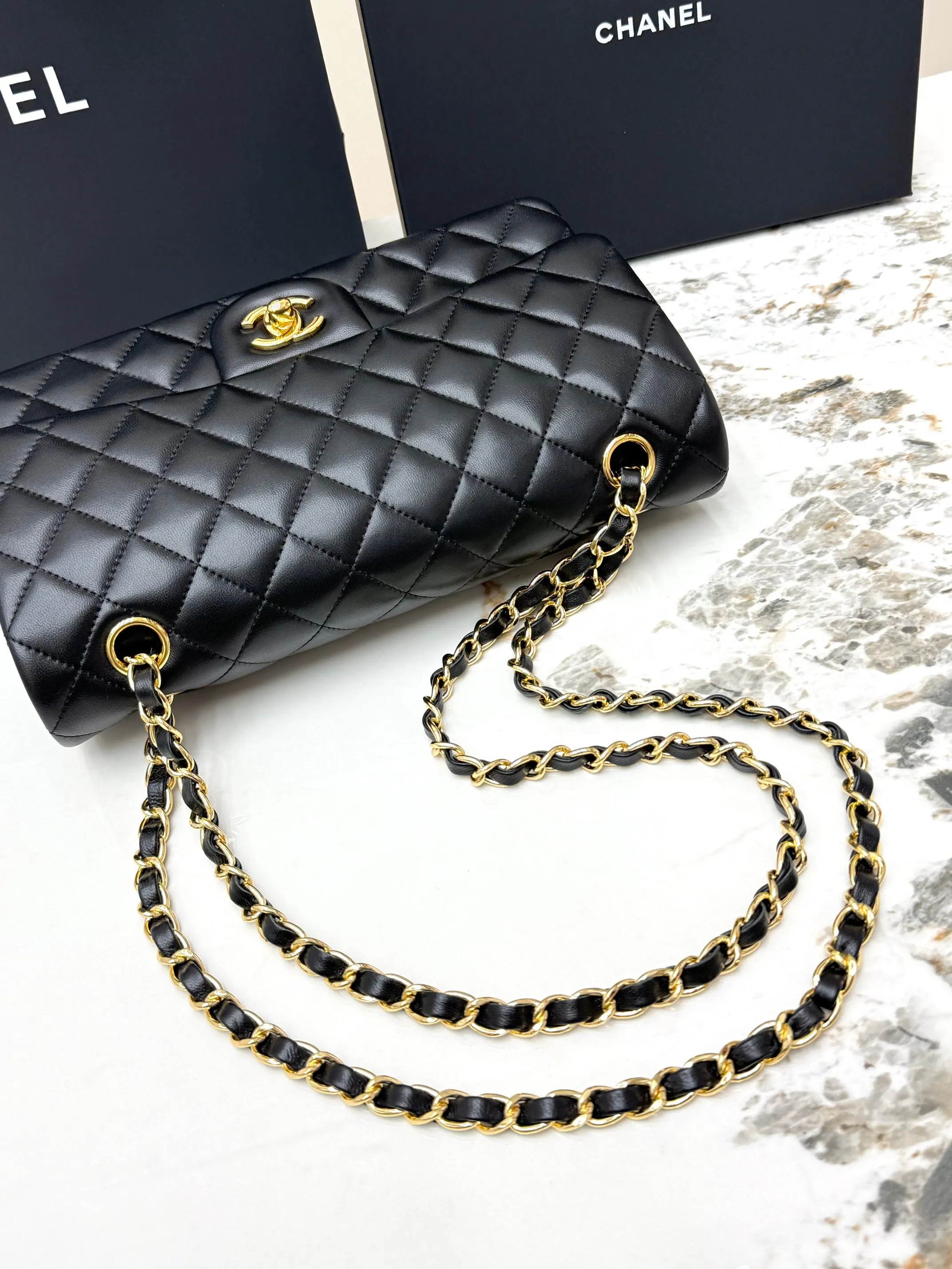 Gold Chain Bag