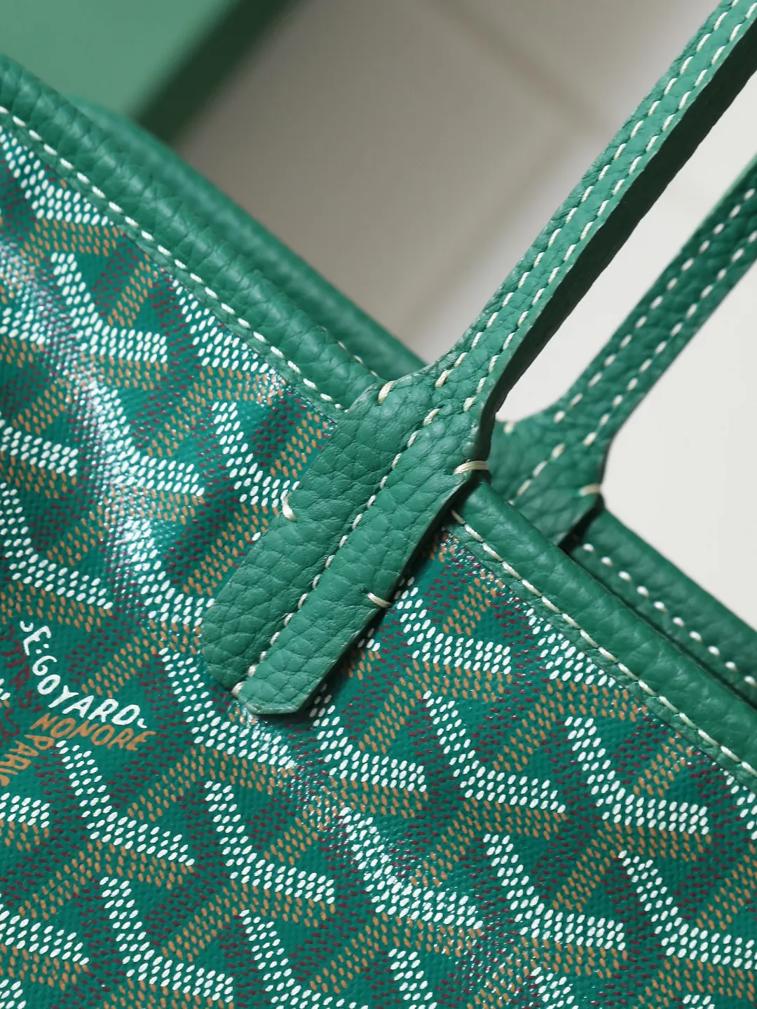 Green Top Handle Bag Commuter