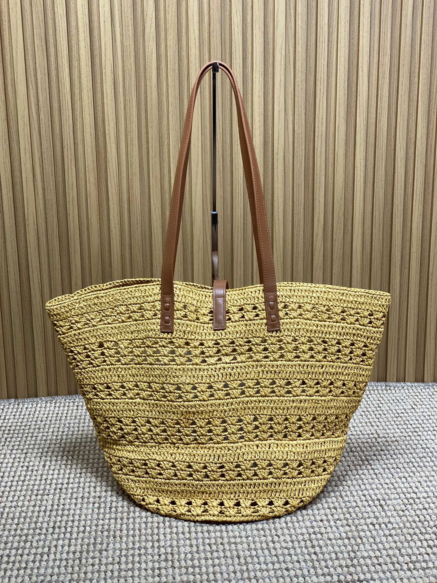 YSL 牛皮 容量大 通勤 海边 日常都能用 托特包 大容量托特款