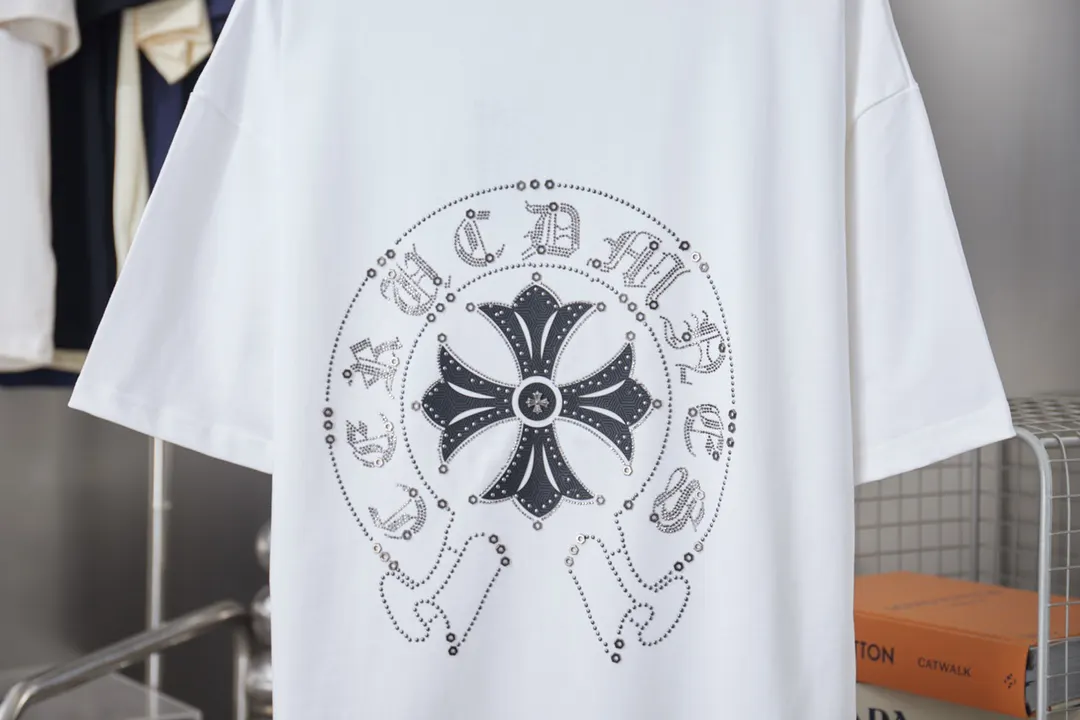 Chrome Hearts 26SS Logo 水洗 短袖T恤 日常百搭款