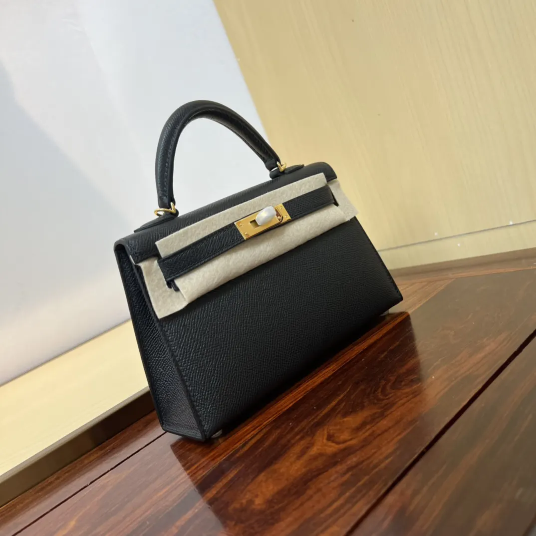 Hermès Kelly 羊皮手提包 实拍款01