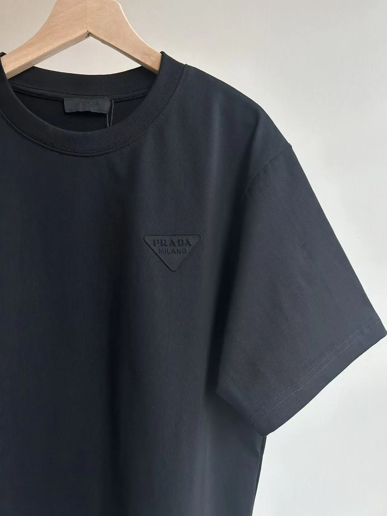 Prada 棉质 三角标 短袖T恤