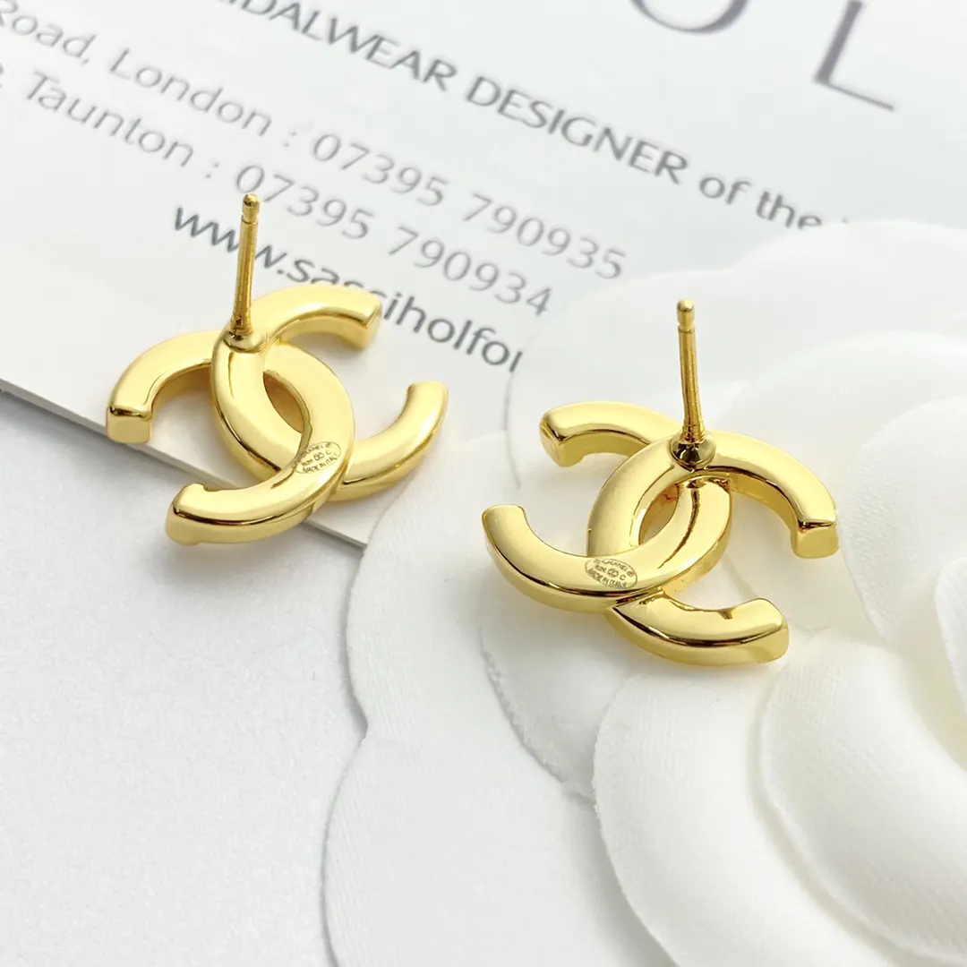 Chanel Gold Earrings