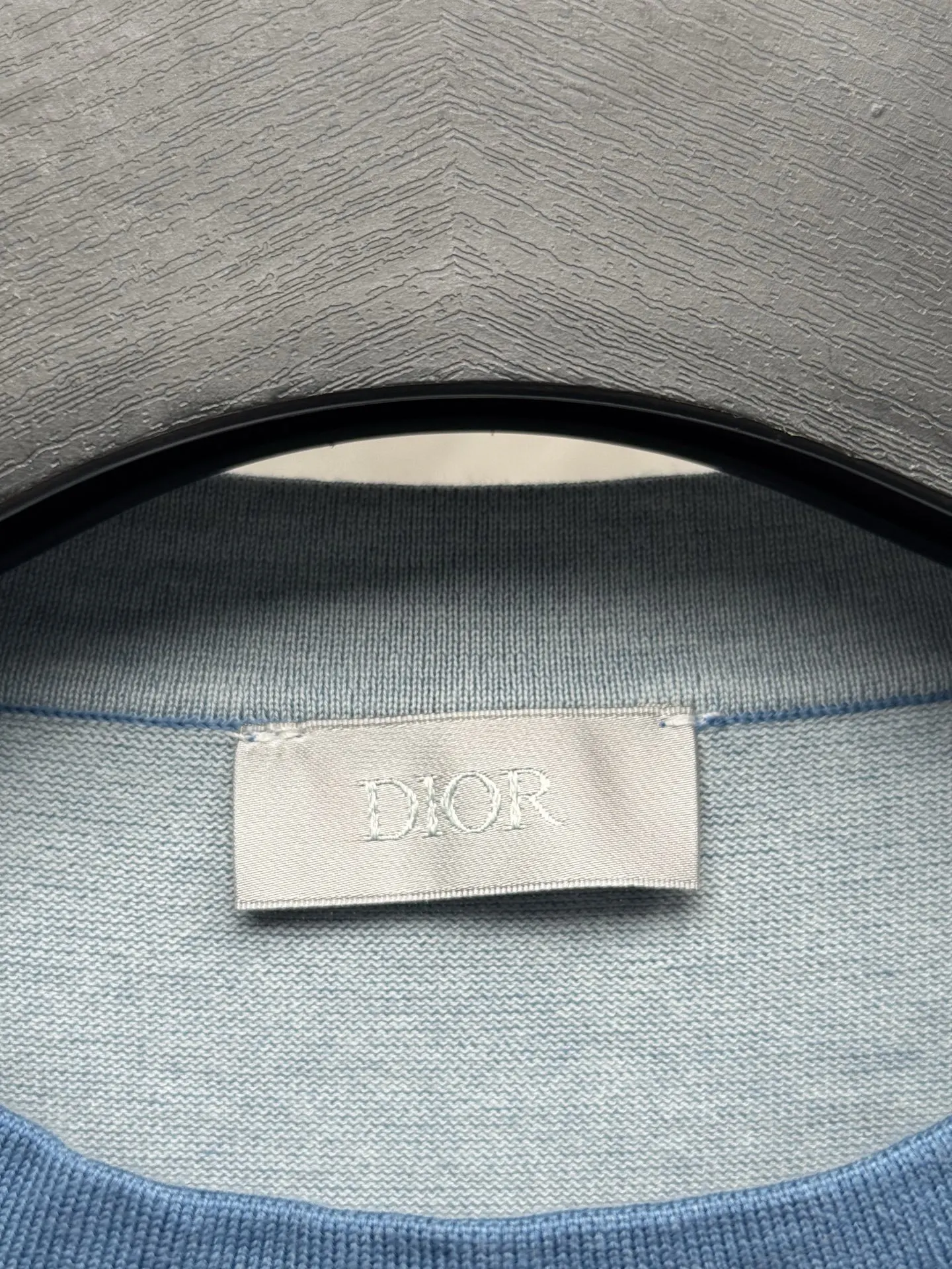 Dior Blue Crew Neck Short Sleeve T-Shirt Image 9 Dior Blue Crew Neck Short Sleeve T-Shirt Image 9