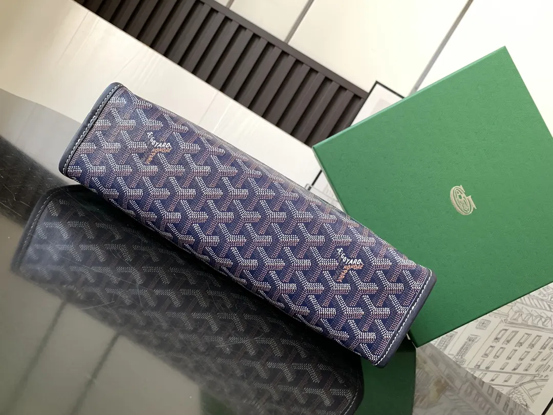 Goyard 深藍 化妝包 便携收納款